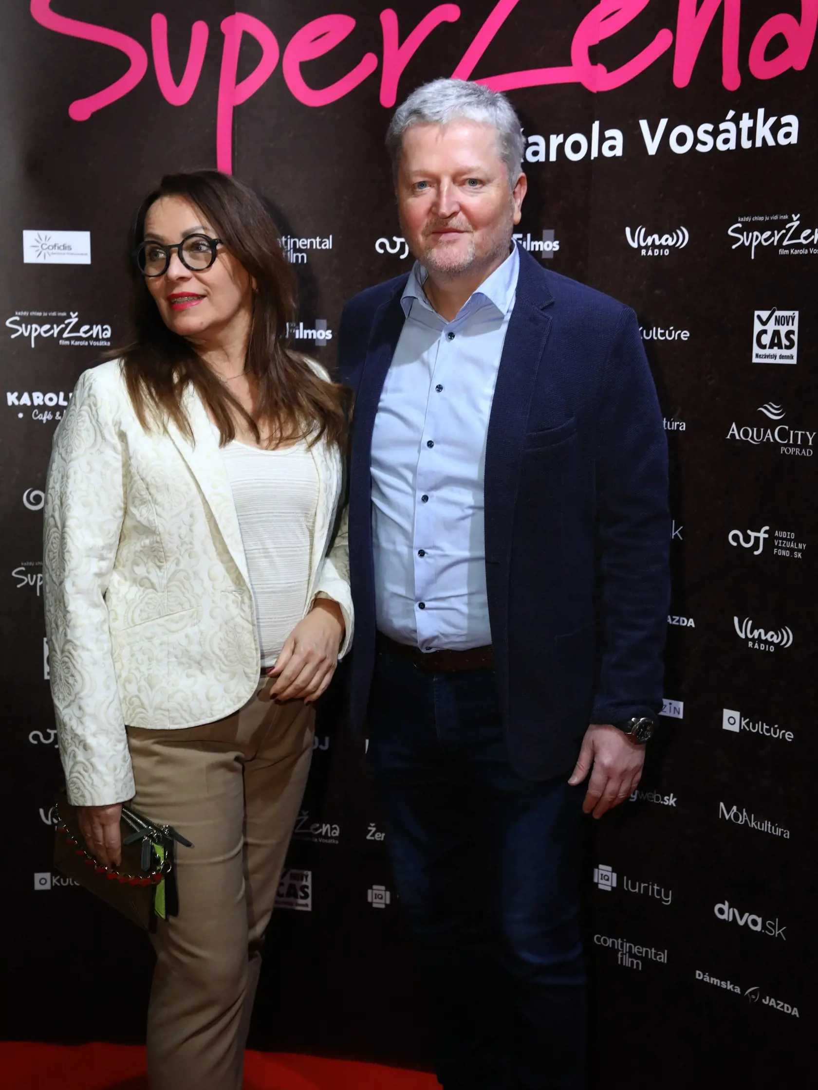Herec Peter Sklár s partnerkou Monikou
