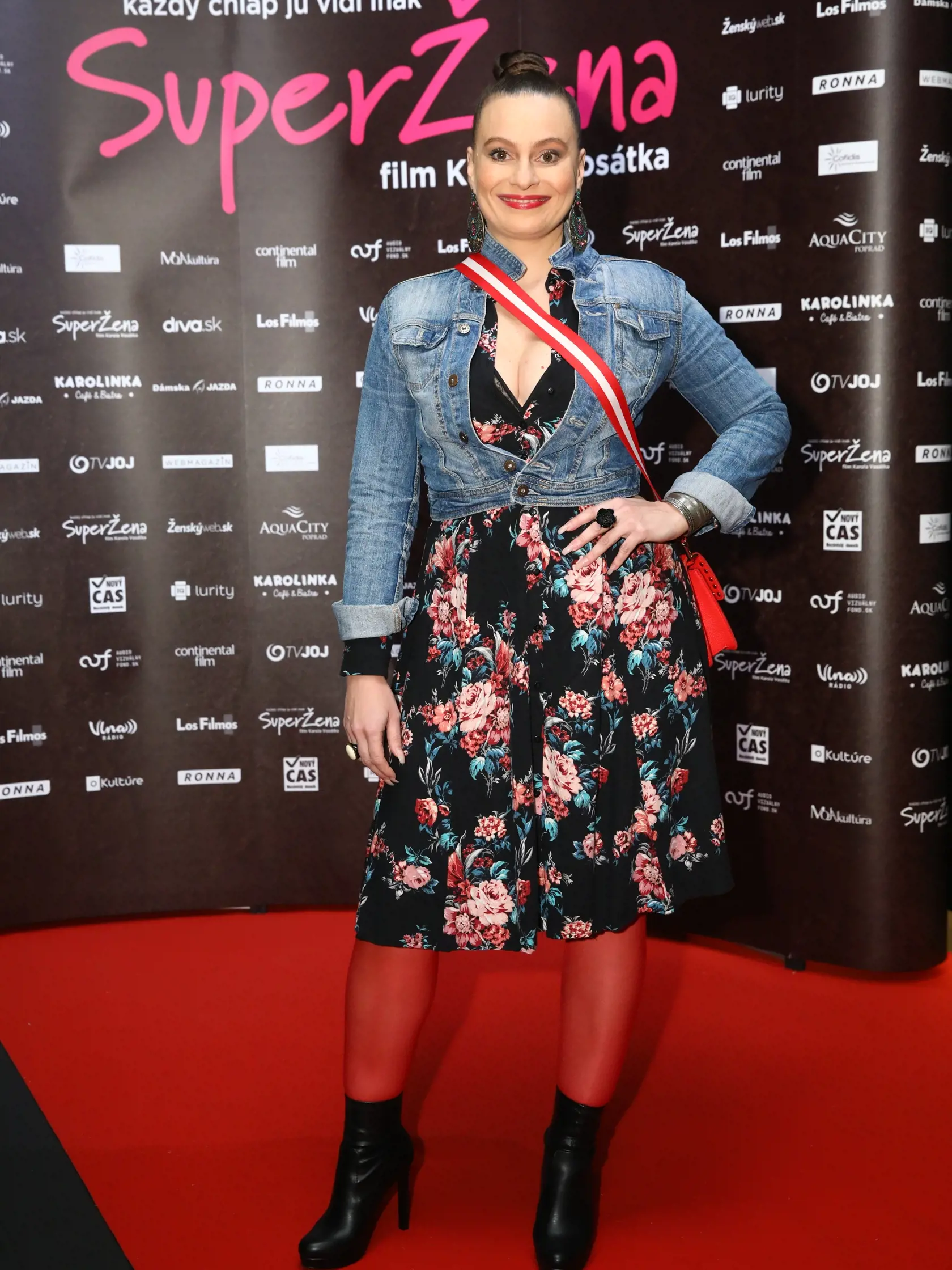 Premiéra filmu SuperŽena - herečka Renáta Ryníková