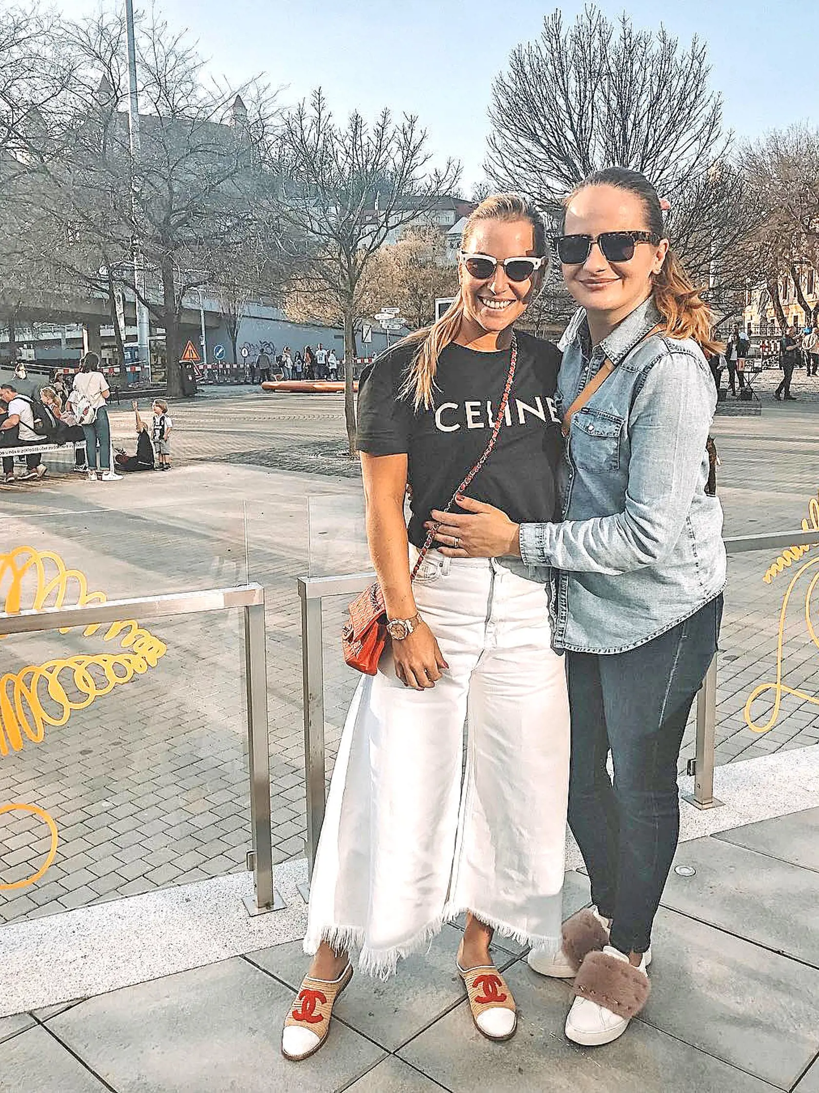 Dominika Navara Cibulková a Zuzana Kubovčíková Šebová sú výborné kamarátky.