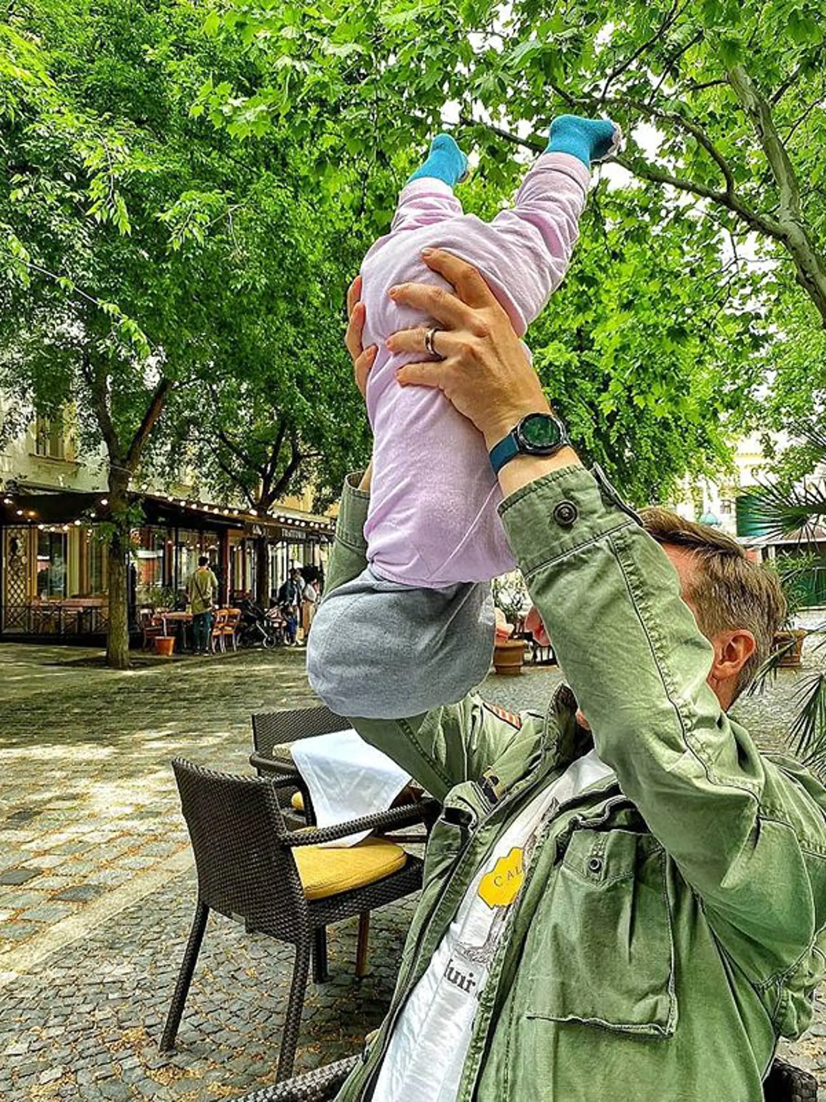 Sajfé "venčí" svoje dieťa aj takto...