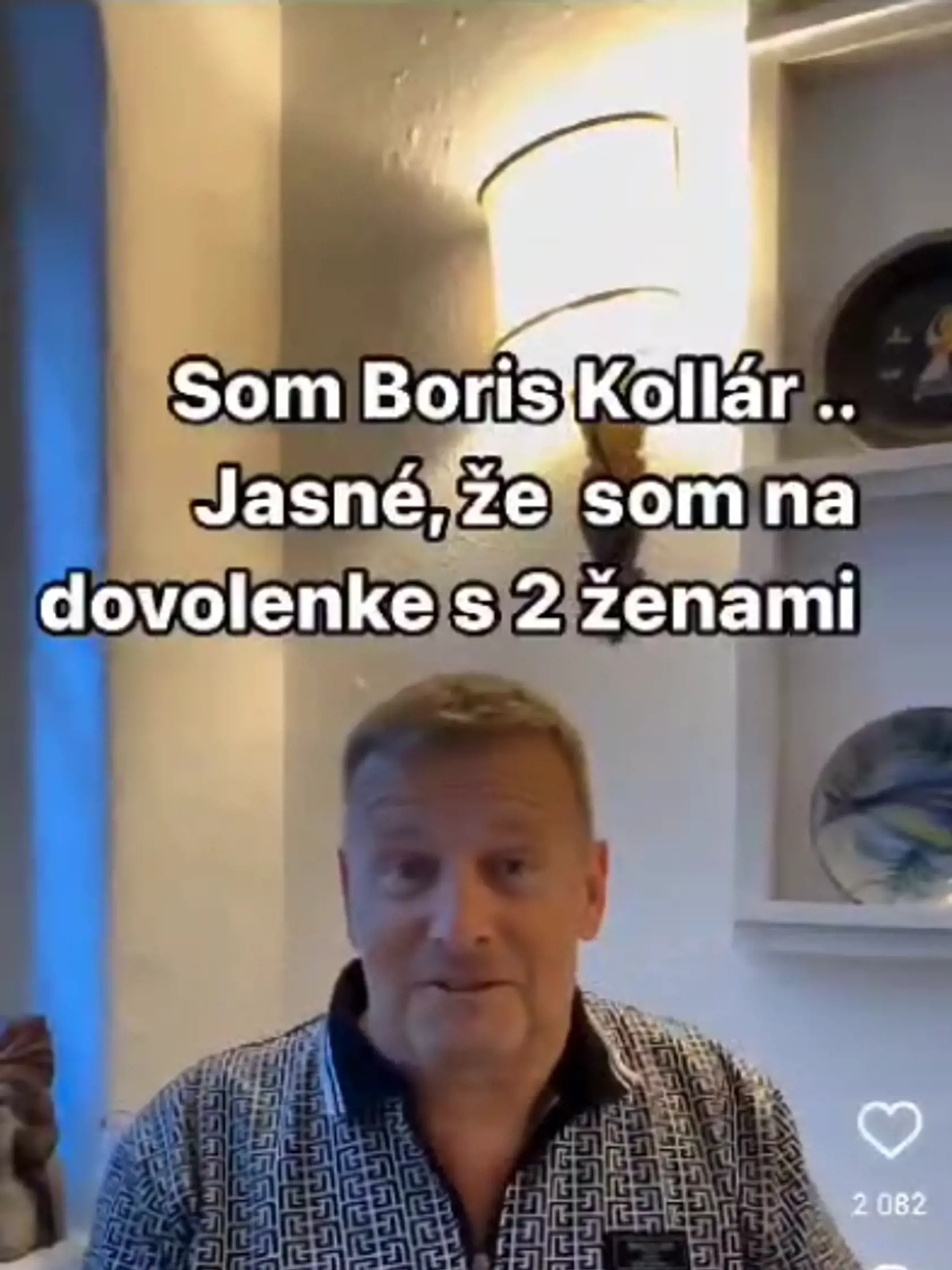 Zábery Borisa Kollára z vtipného videa.