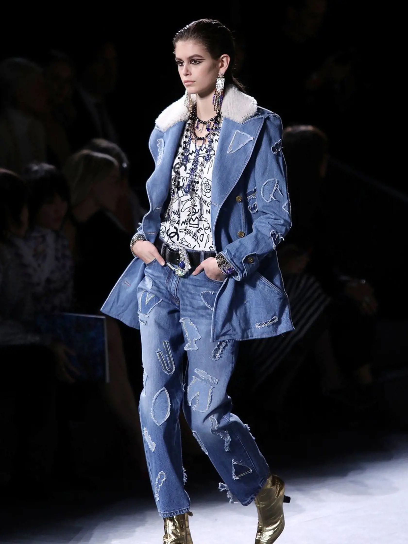Múza Karla Lagerfelda a tvár Chanel - krásna dcéra topmodelky Cindy Crawford Kaia Gerber