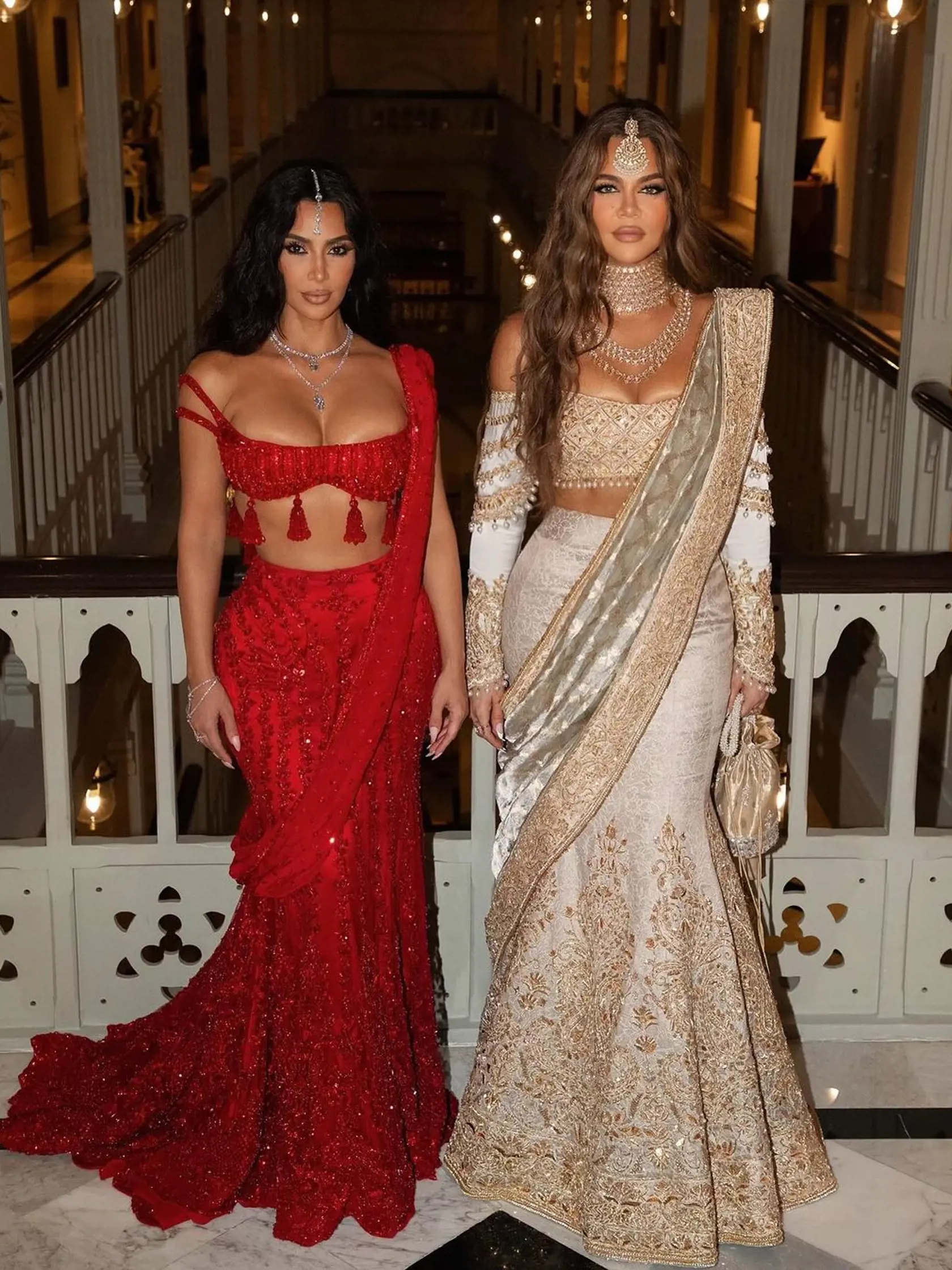 Kim a Khloé Kardashianové by sa mohli pobiť o úlohu princeznej Jazmíny z rozprávky o Aladinovi.