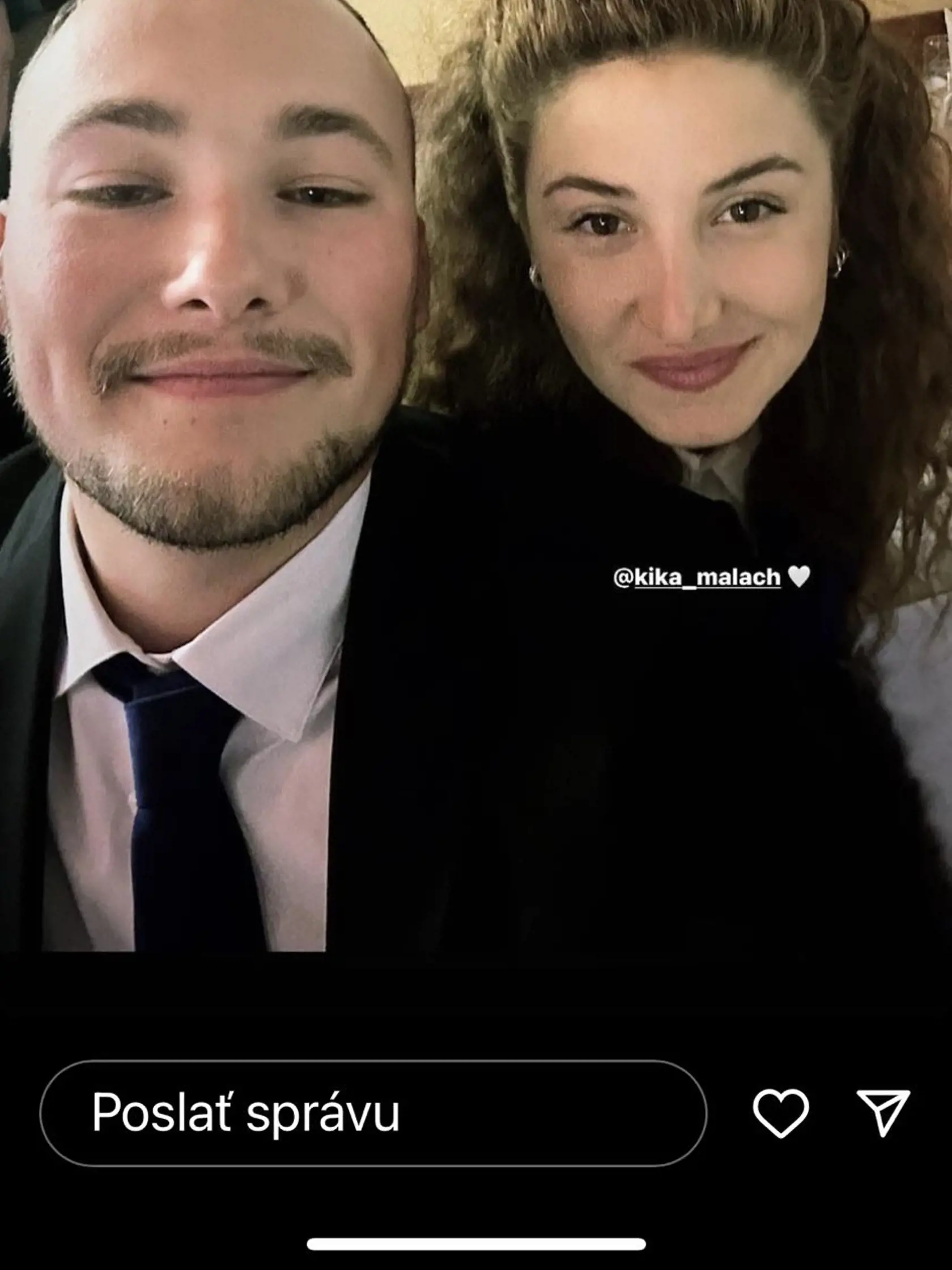 Kristína Kocian s novým partnerom Jakubom.