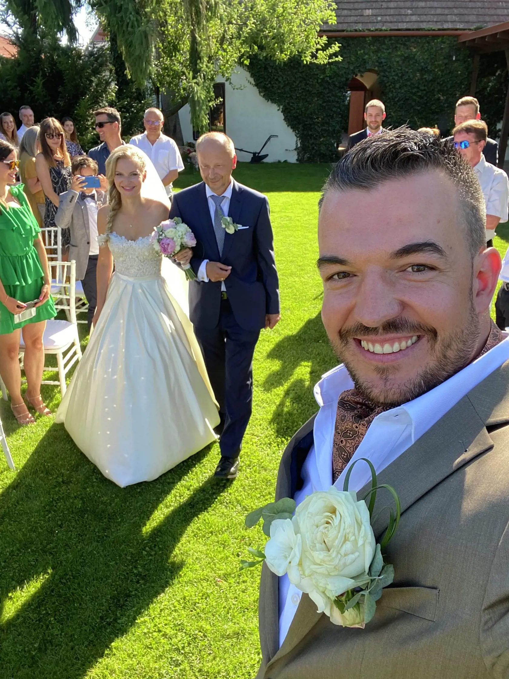 Tomáš Kostelník a Hana Džurná - svadba
