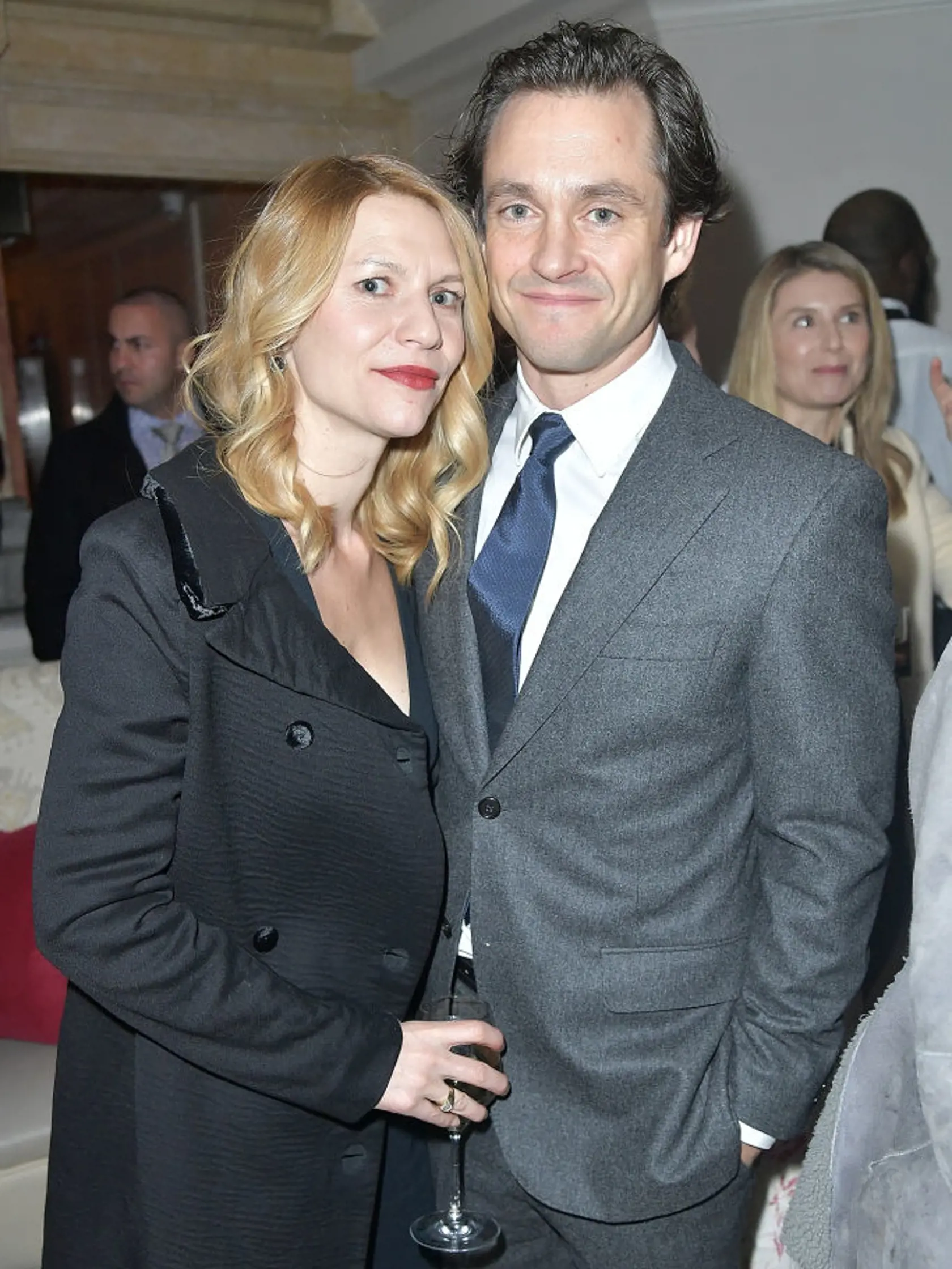 NEW YORK, NY - DECEMBER 04:  Actress Claire Danes and husband, actor Hugh Dancy attend the after party following the New York premiere of "Mary Queen Of Scots" at Paris Theater on December 4, 2018 in New York City.  (Photo by Michael Loccisano/Getty Images)