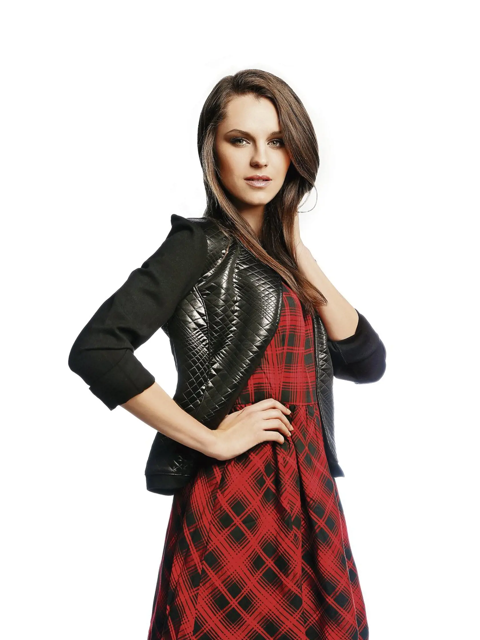 Herečka Monika Šagátová zo seriálu Divoké kone sa živila aj modelingom.