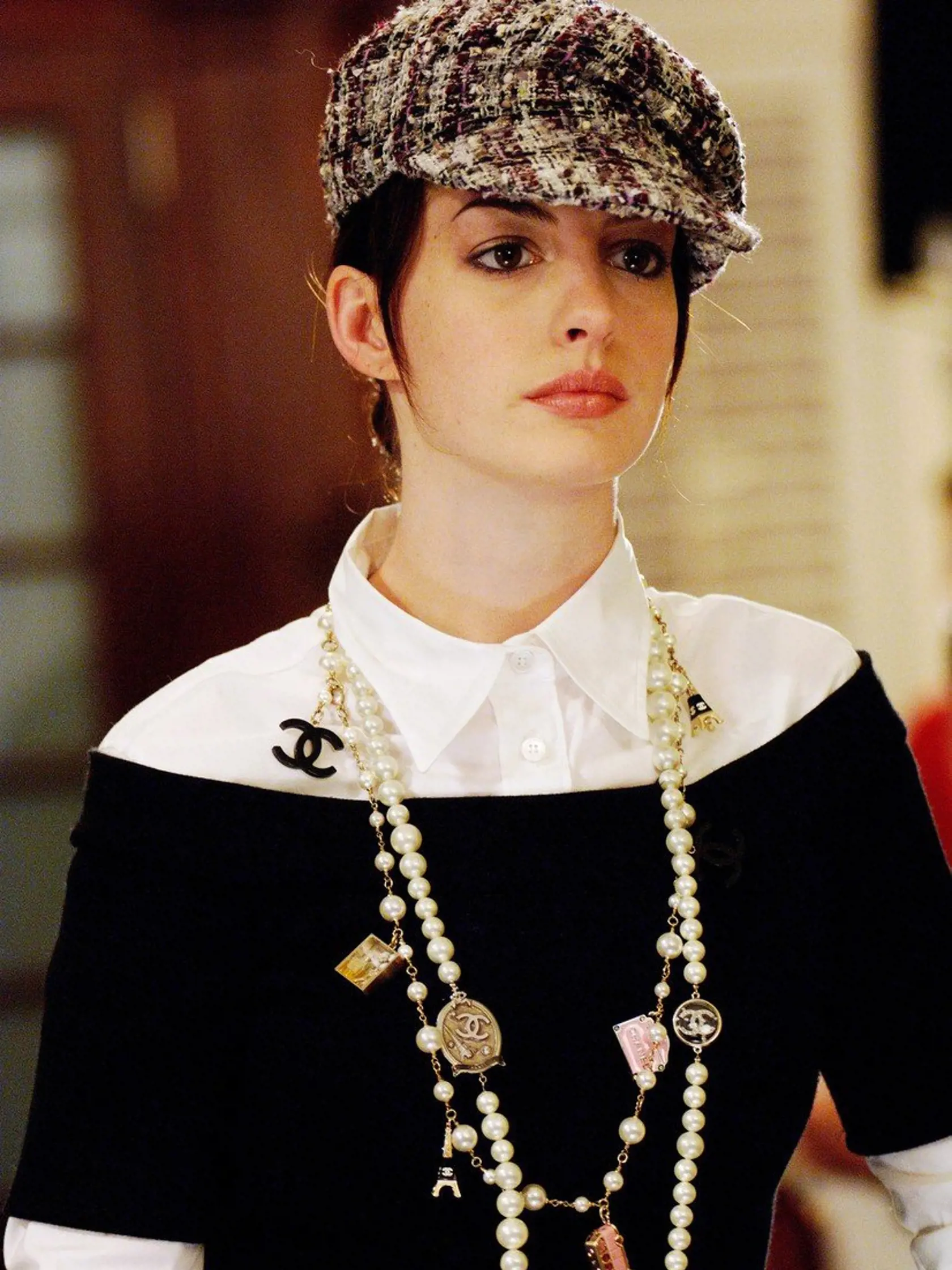 Jun 27, 2006; New York, NY, USA; Actress ANNE HATHAWAY stars as Andy in the David Frankel directed comedy/drama, ''The Devil Wears Prada.' Set to be released June 30, 2006., Image: 94242024, License: Rights-managed, Restrictions: This image is NOT available for commercial or promotional use and is being made available for editorial reference usage only., Model Release: no, Credit line: Profimedia, Entertainment Pictures