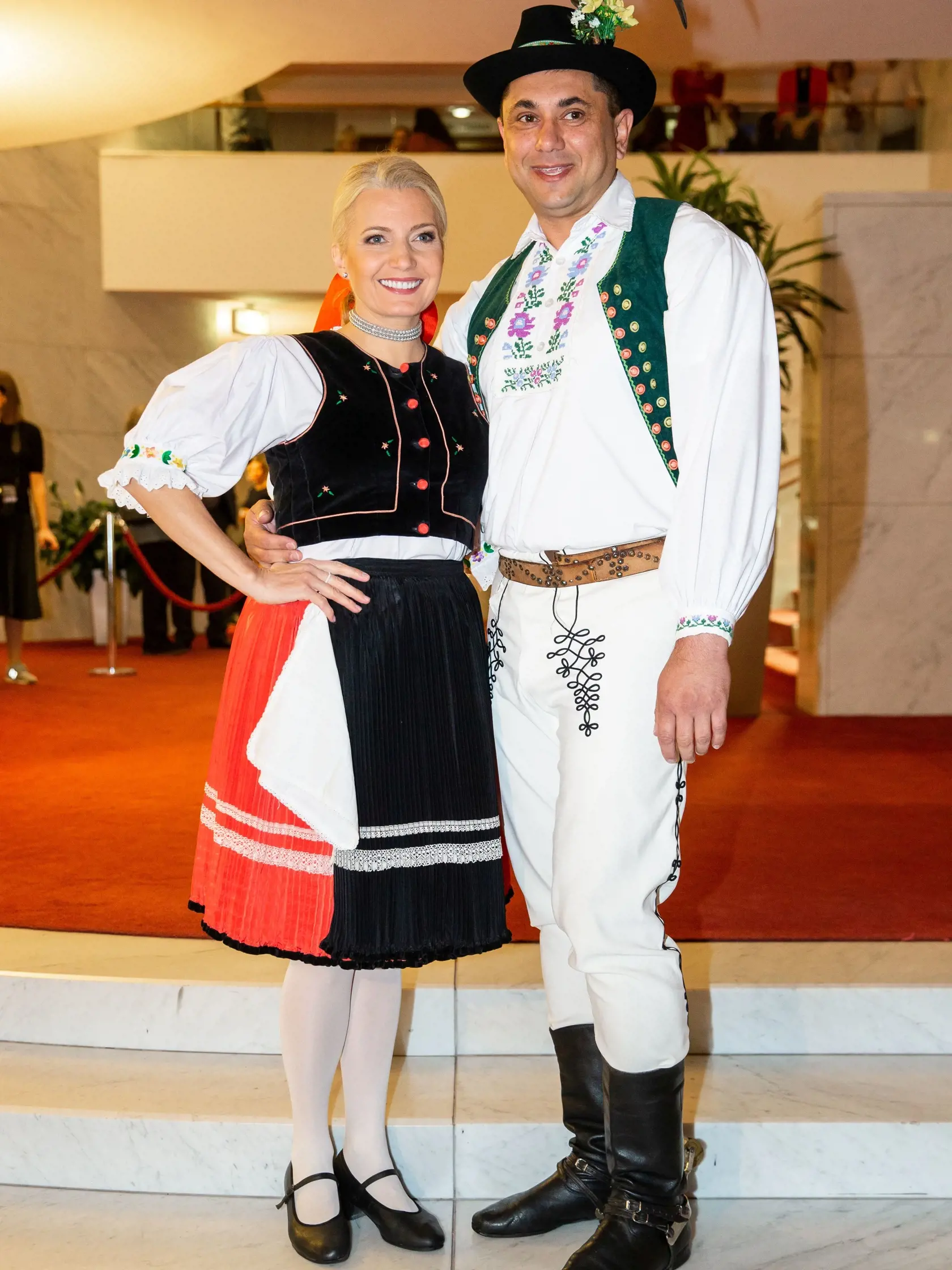 Aneta Parišková so snúbencom Miroslavom Polakovičom.