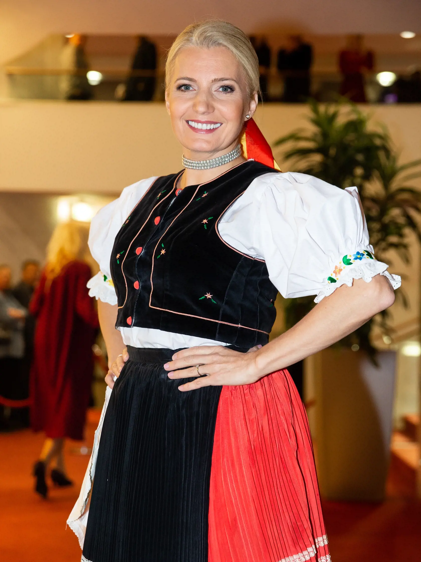 Galavečer ocenenia ankety "Slovenska roka" v Slovneskom nárdnom divadle v Bratislave. Na snímke Aneta Parišková.