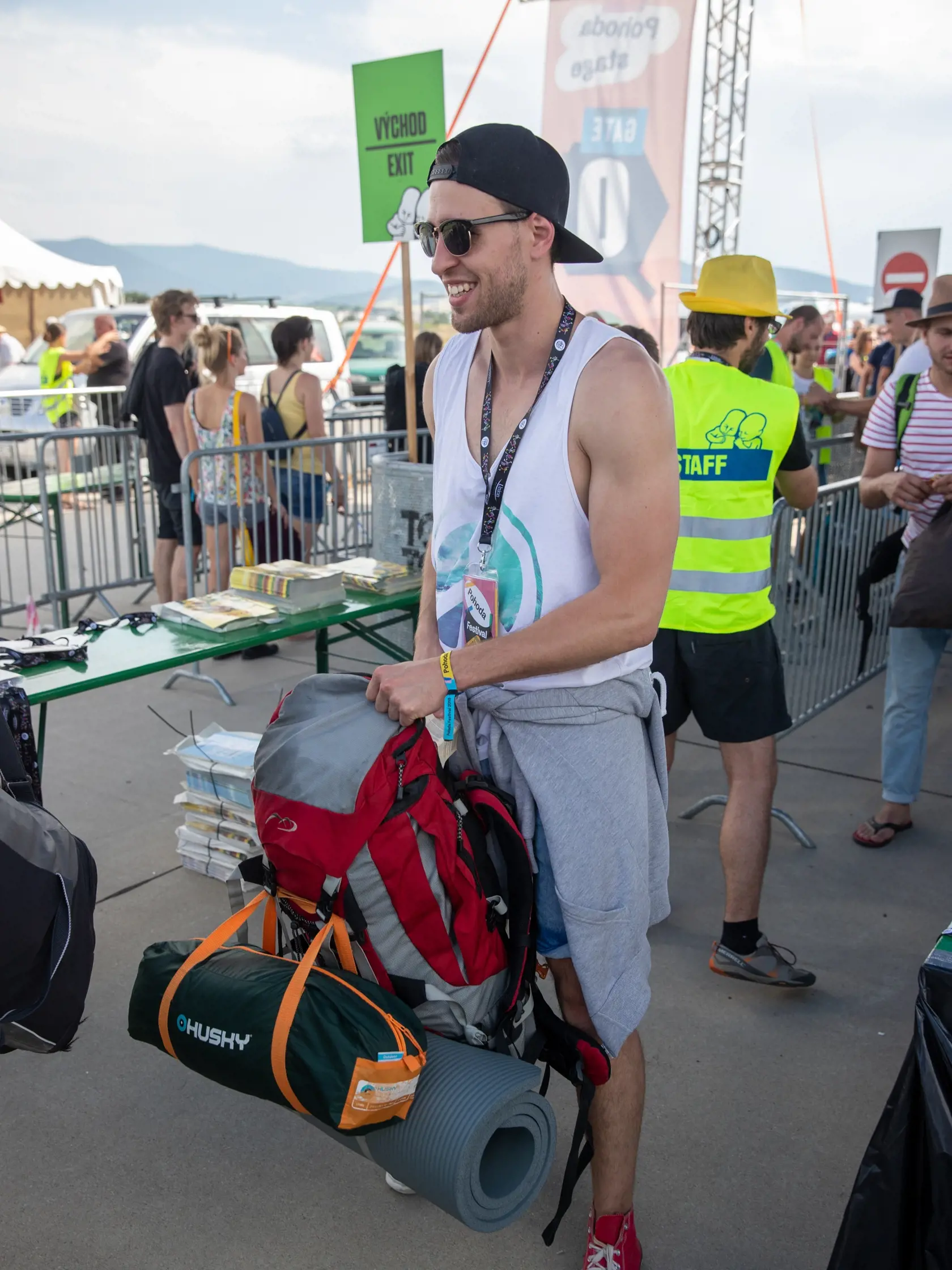 Na festival Pohoda zavítal aj herec Patrik Vyskočil.