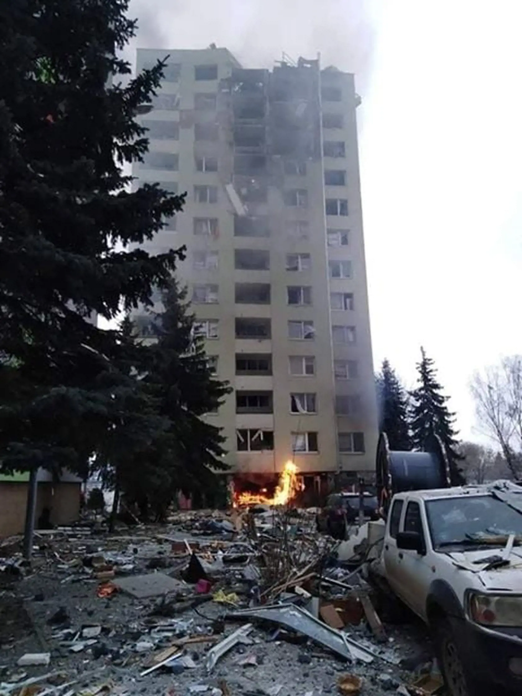 výbuch na prešovskom sídlisku