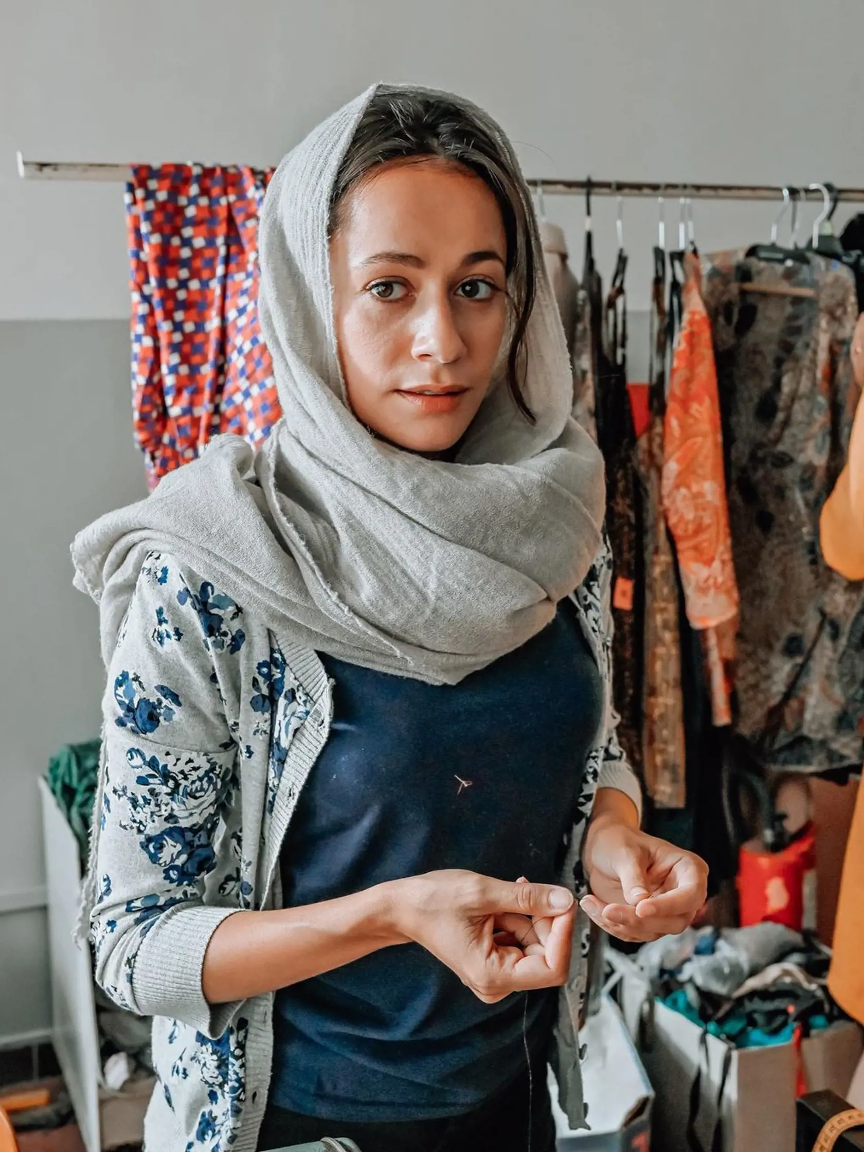 Angelika Sbouli je Češka, no v Priznaní hrá po slovensky s arabským prízvukom a ide jej to výborne.