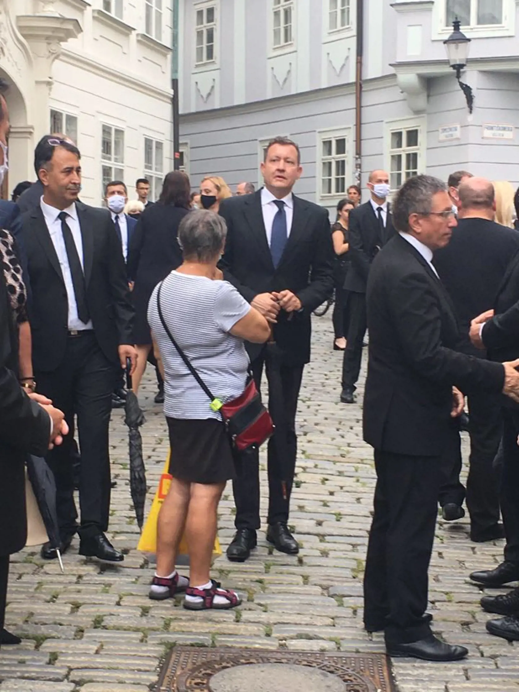 Daniel Lipšic - posledná rozlúčka s nebohým štátnym tajomníkom Vladimírom Dolinayom
