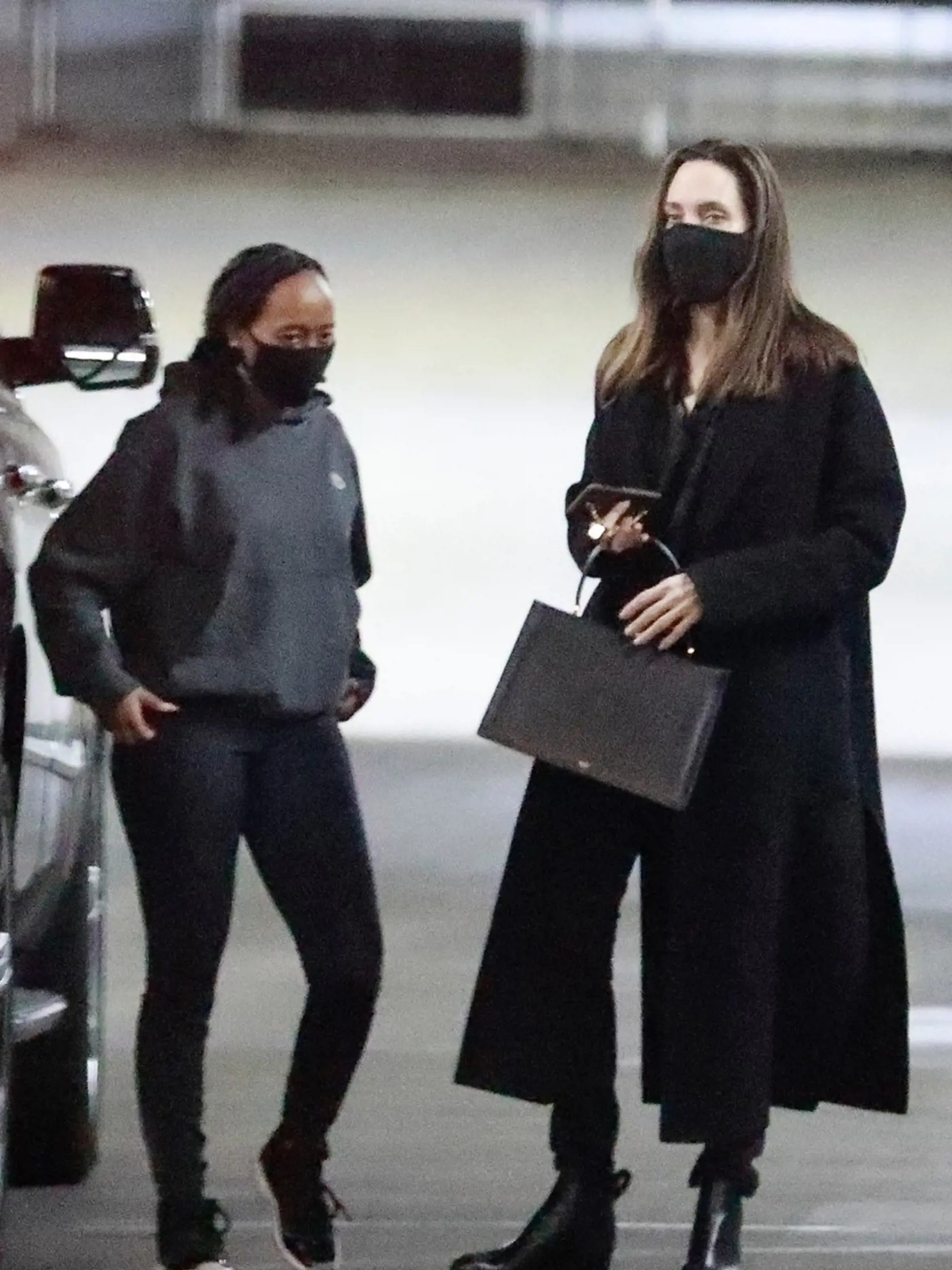 Angelina Jolie s dcérou Zaharou.