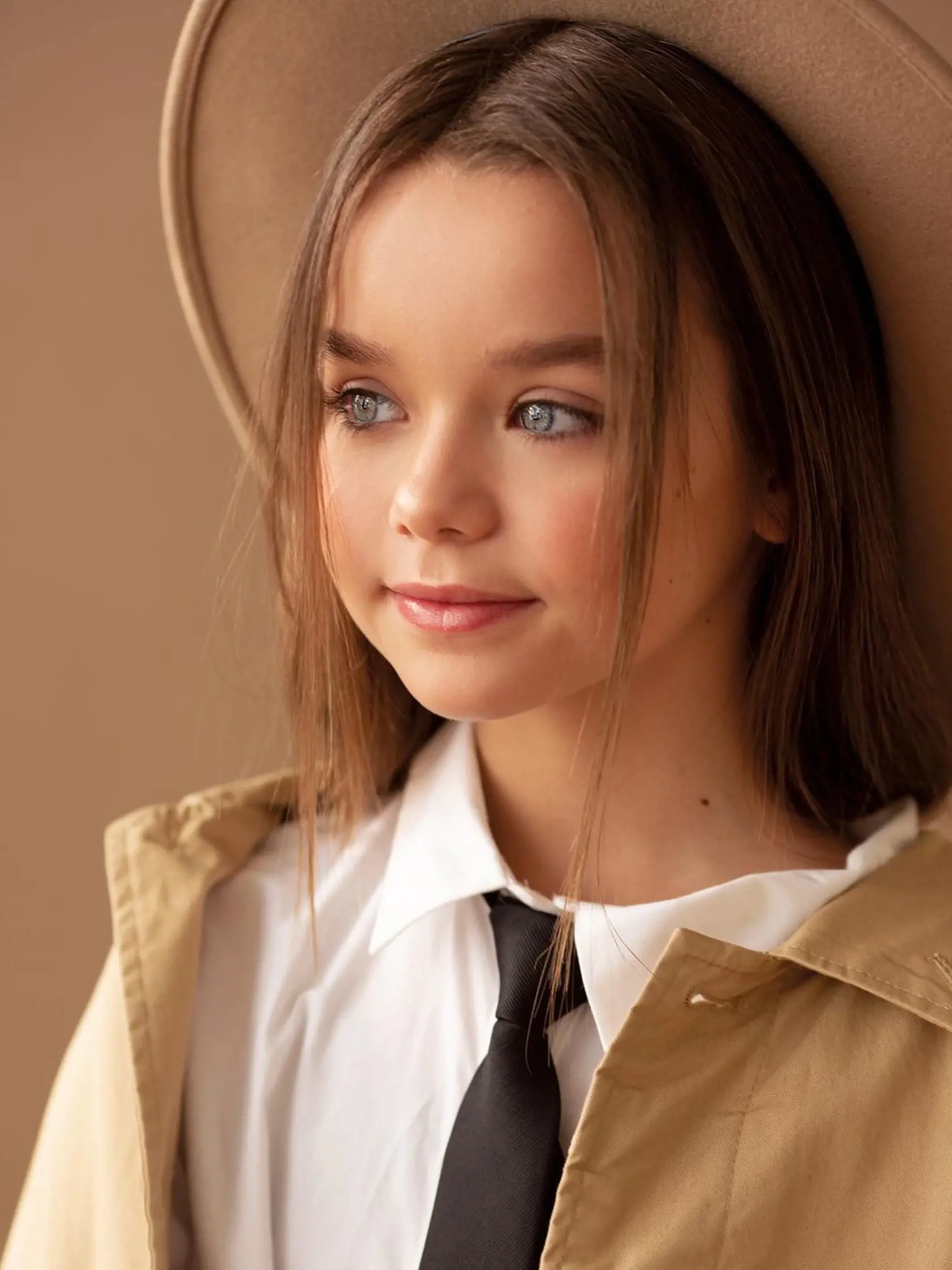 Anastasiya Knyazeva začala s modelingovou kariérou keď mala dva a pol roka.