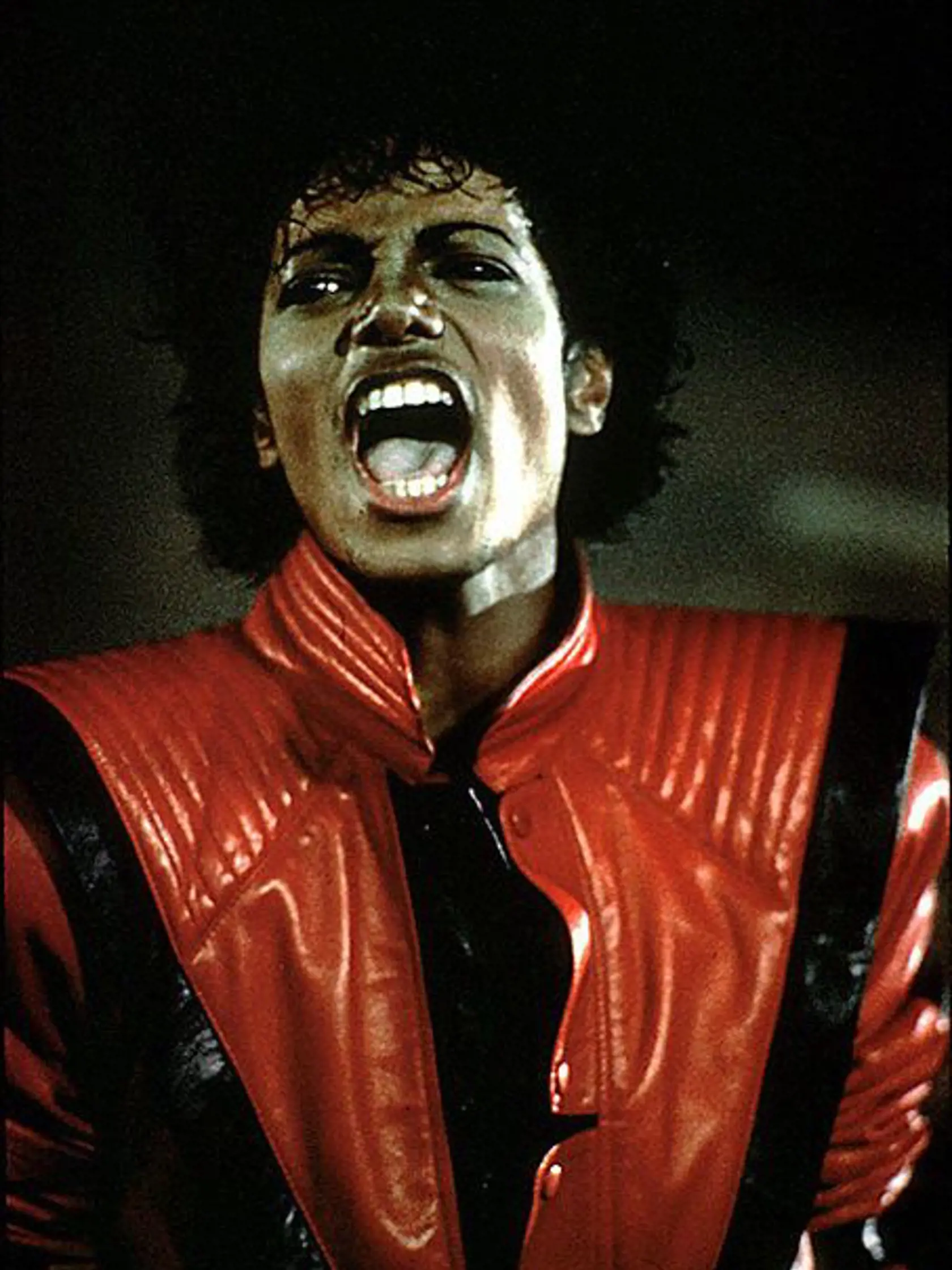 Michael Jackson v čase, keď vydal album Thriller