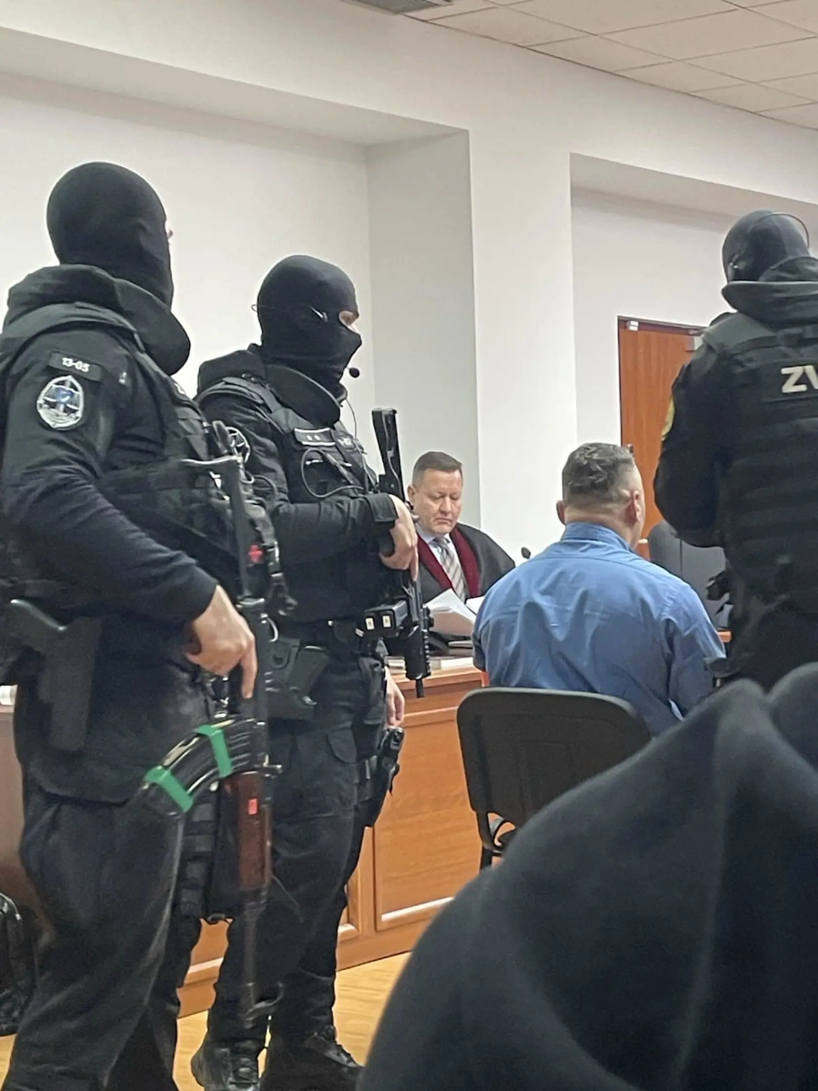 Daniel Lipšic počas pojednávania na Špecializovanom trestnom súde.