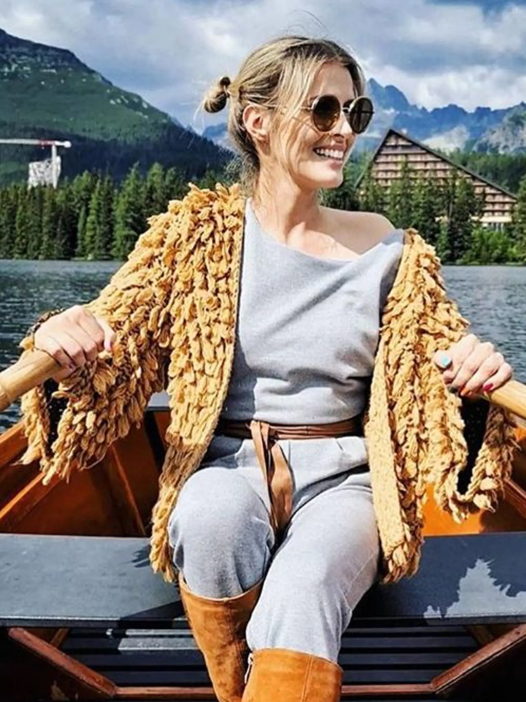 Miriam Kalisová sa na člnkovanie až príliš vymódila.