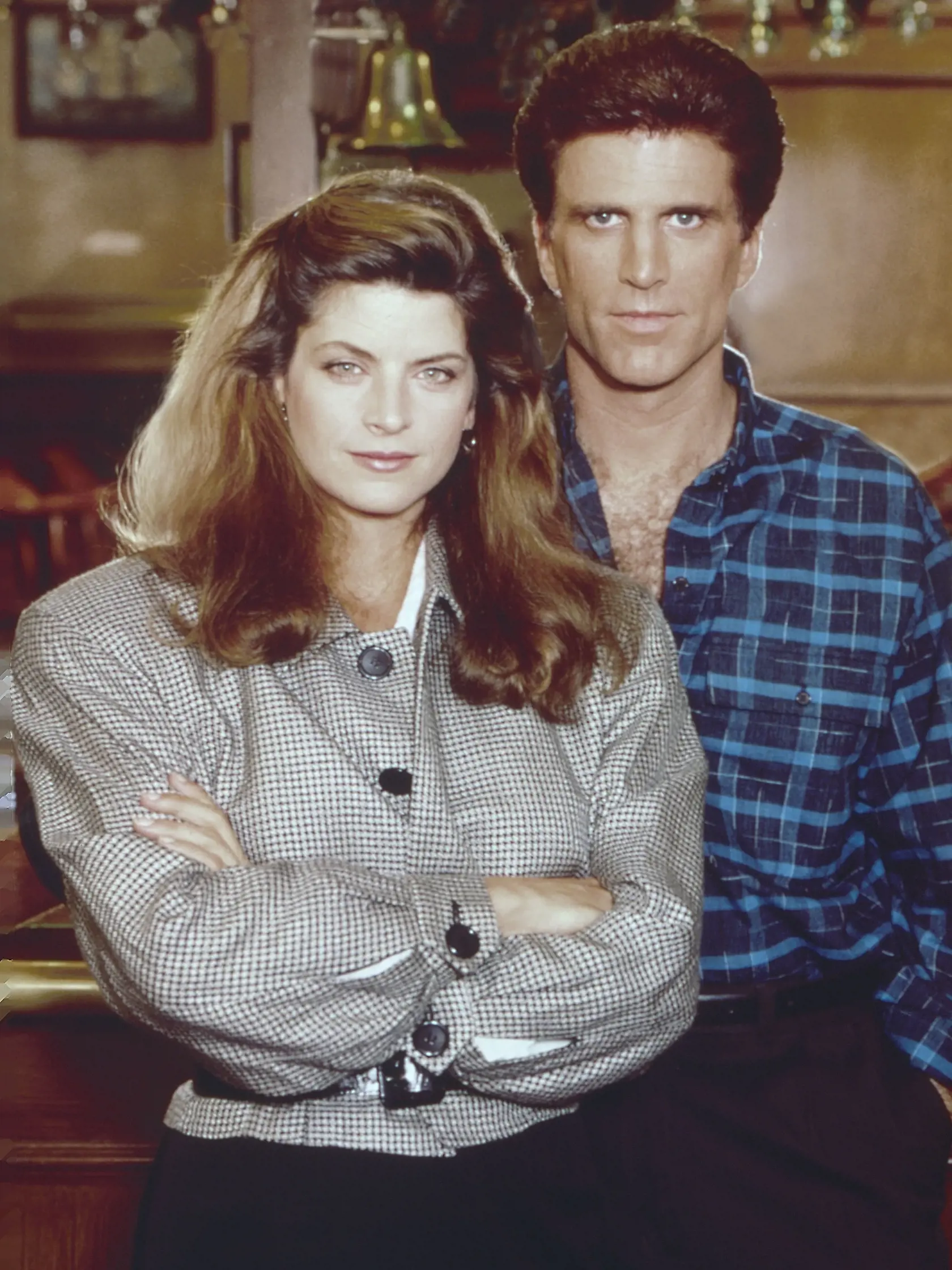 Počas manželstva so Stevensonom vstupovali do jej života aj iní muži. Medzi nimi aj Ted Danson.
