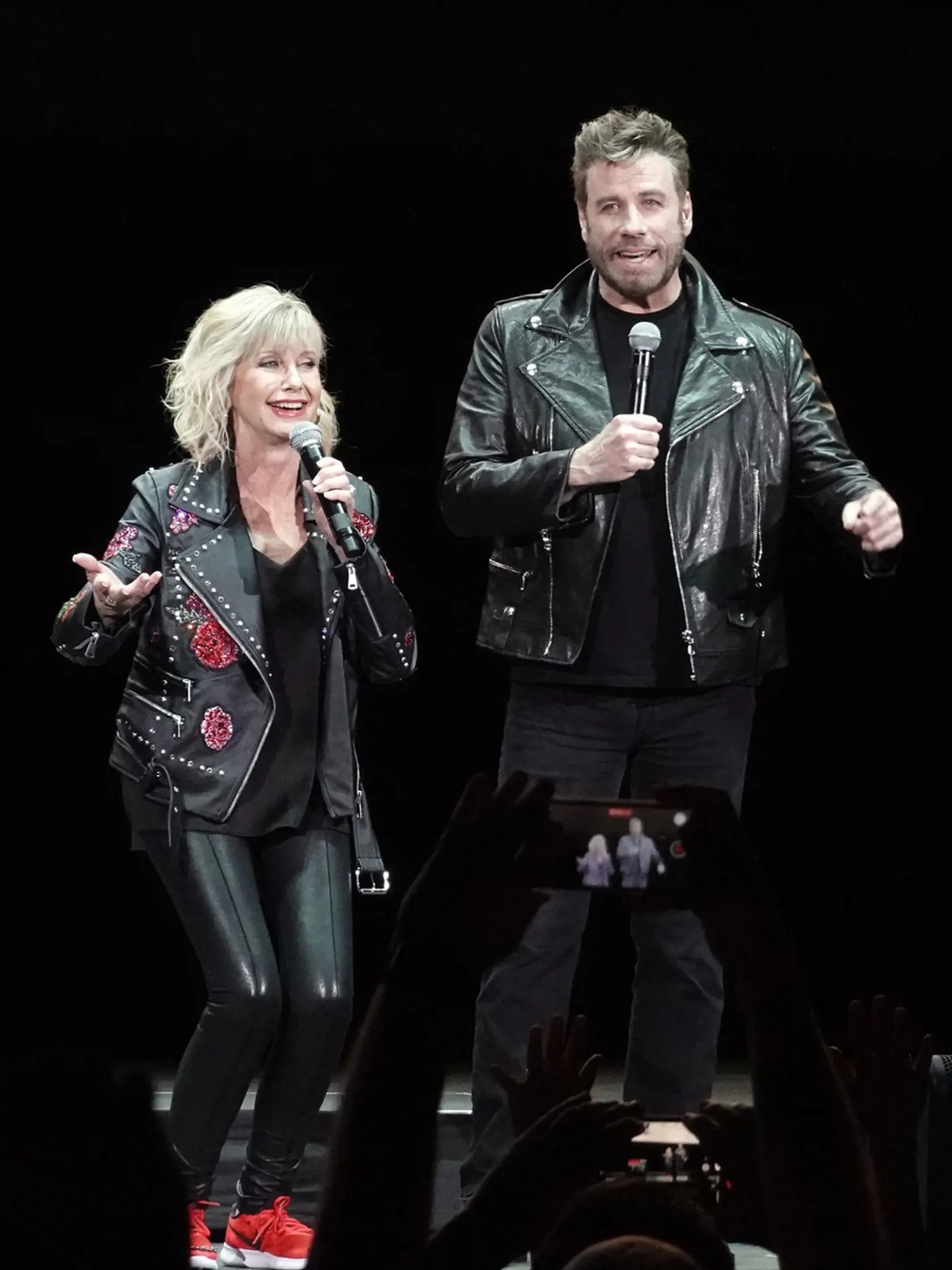 John Travolta a Olivia Newton John