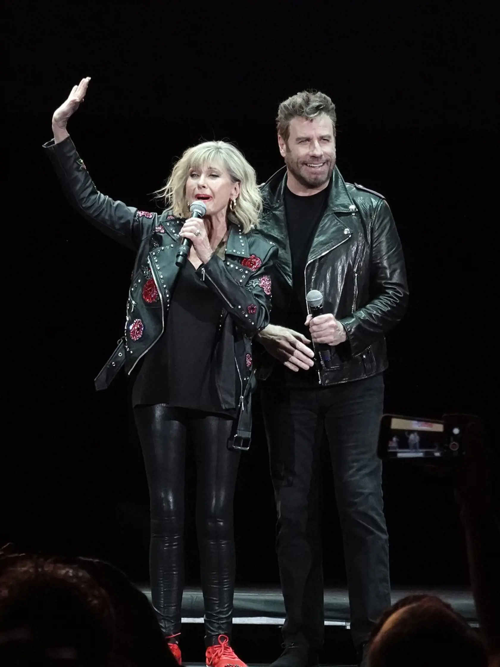 John Travolta a Olivia Newton John