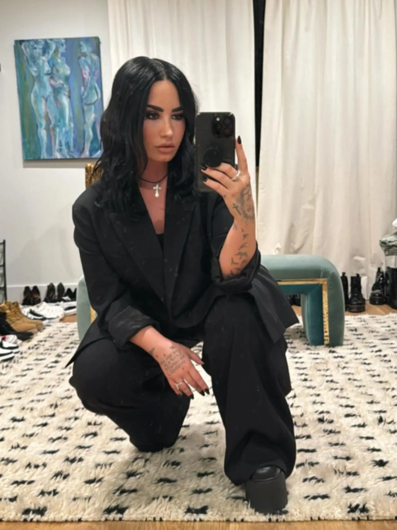 Demi Lovato ukázala kúsok svojho súkromia.