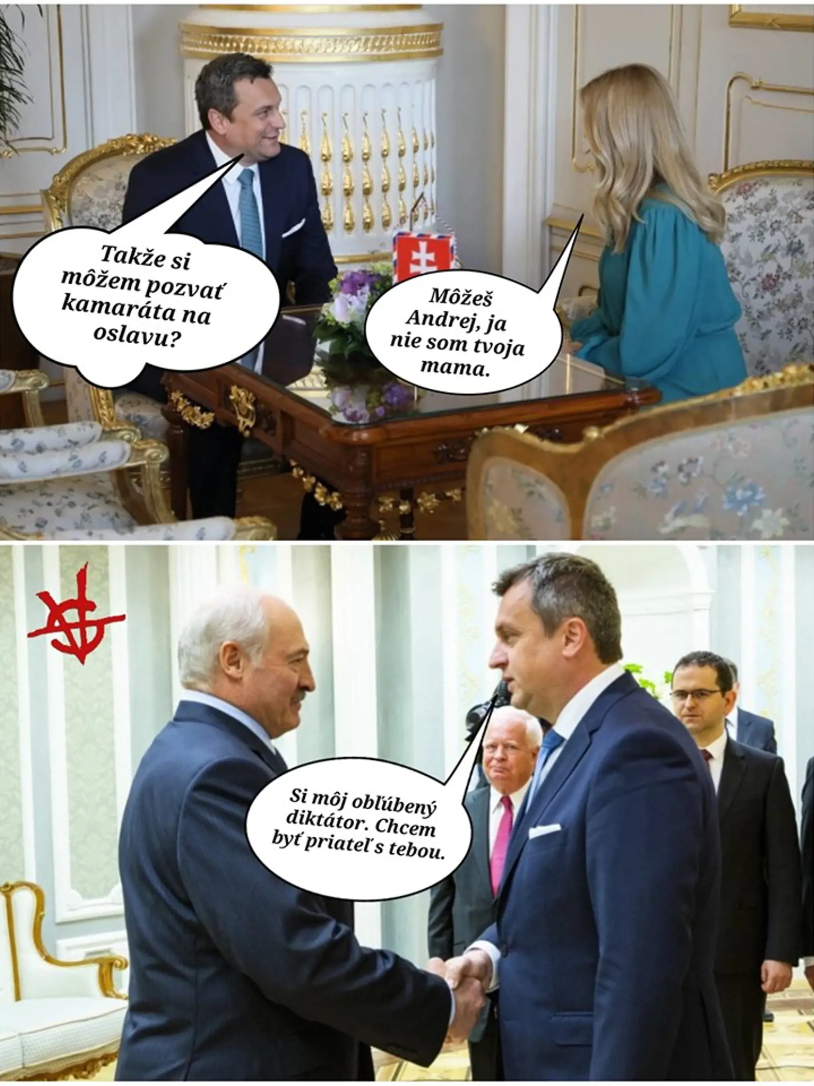 Predseda Andrej Danko pozval na oslavy SNP bieloruského prezidenta Alexandra Lukašenka.  Jeho čin poslúžil ako terč internetovej zábavy.