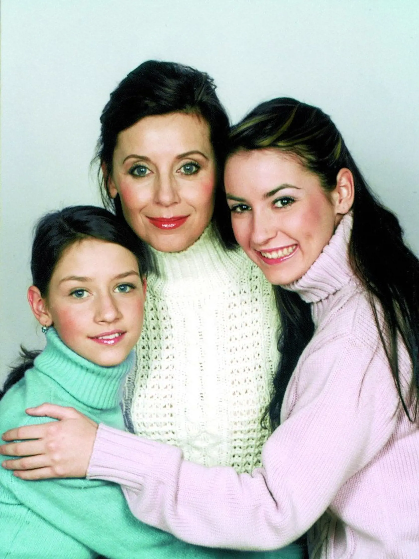 Alena Heribanová s Tamarou a s Barbarou.