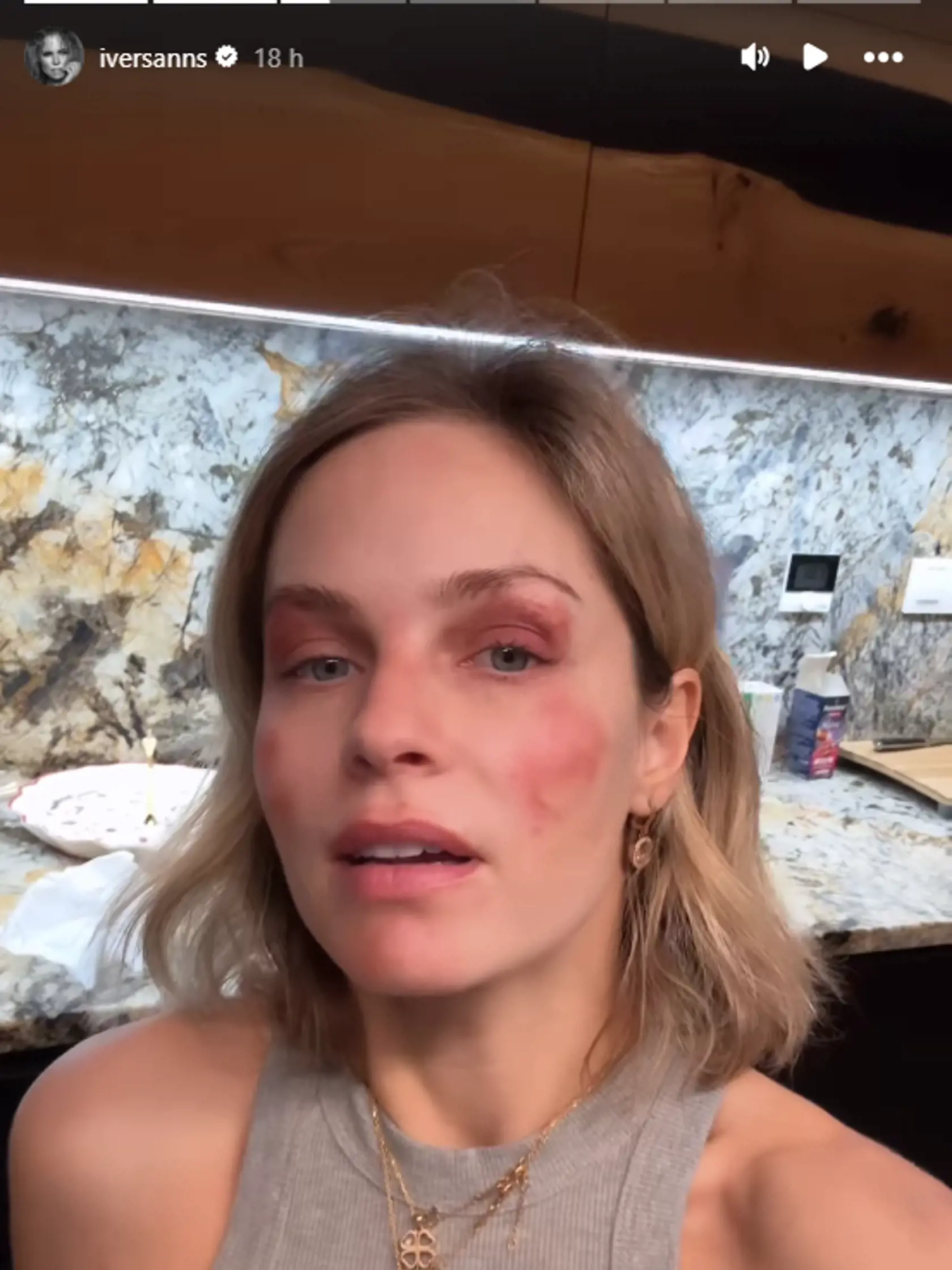 Ivana Gáborík ukázala, ako ju zmaľovala jej dcérka Bella. 