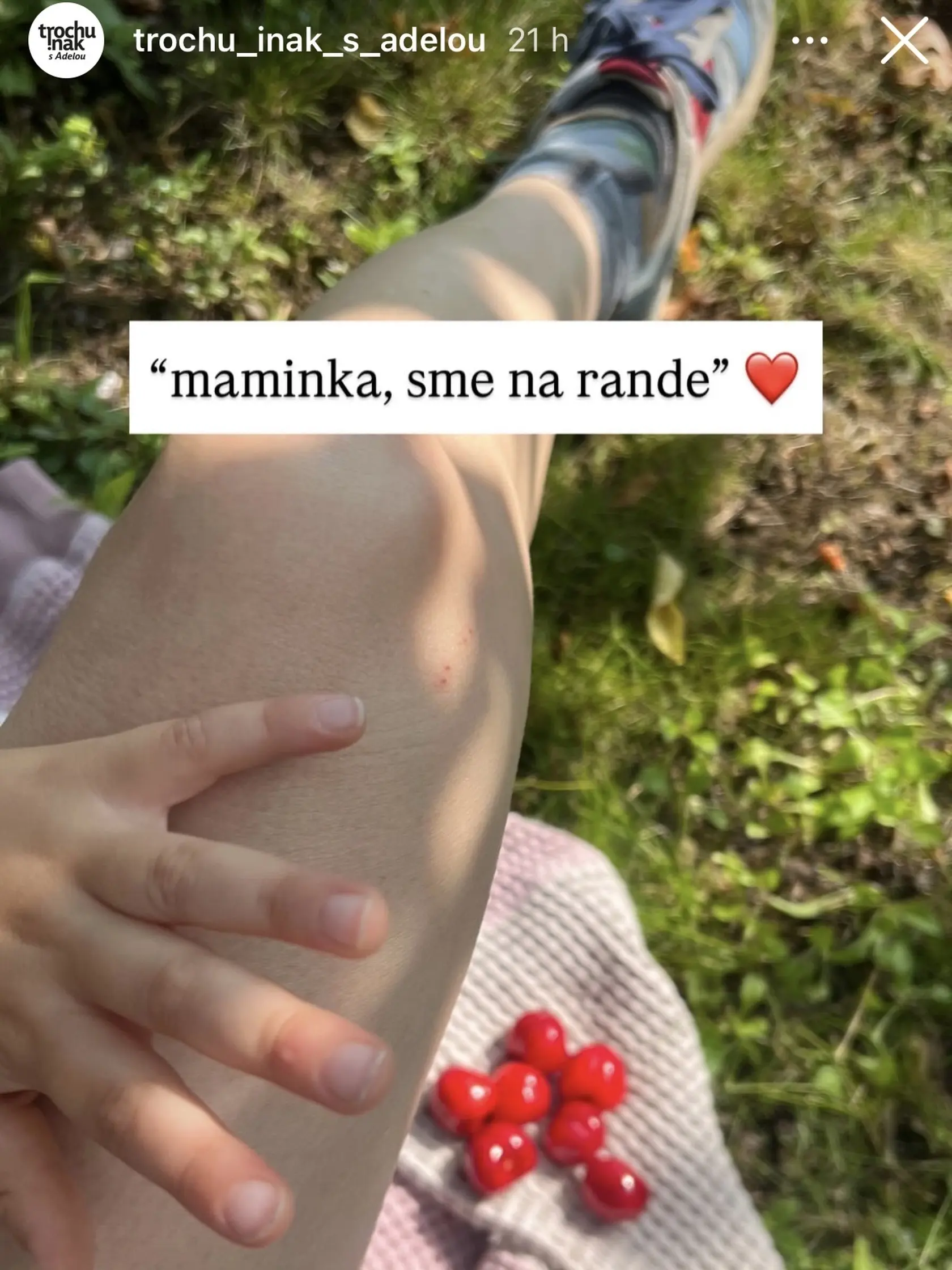 "Maminka, sme na rande," povedal Adele synček Max.