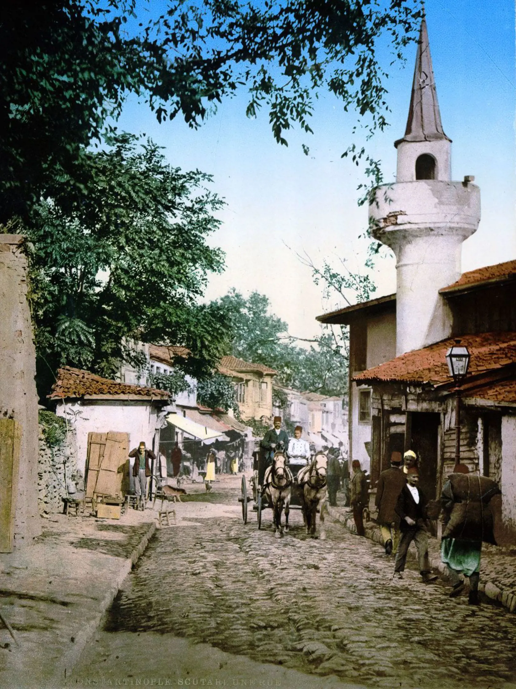 Osmanská ríša koncom 19. storočia.