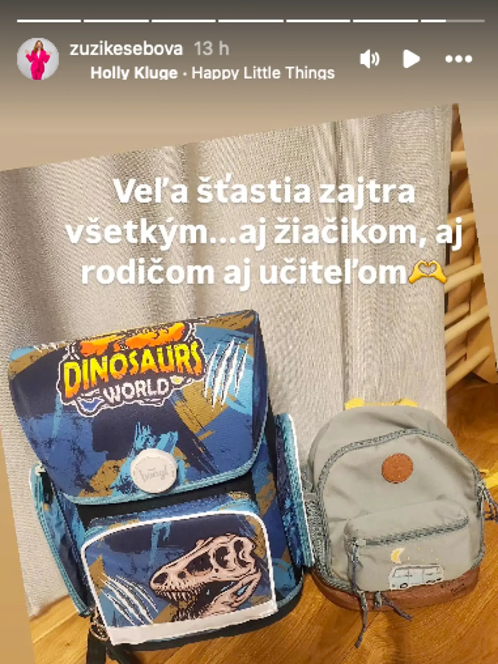 Všetky deti a rodičov pozdravila Zuzana Šebová.
