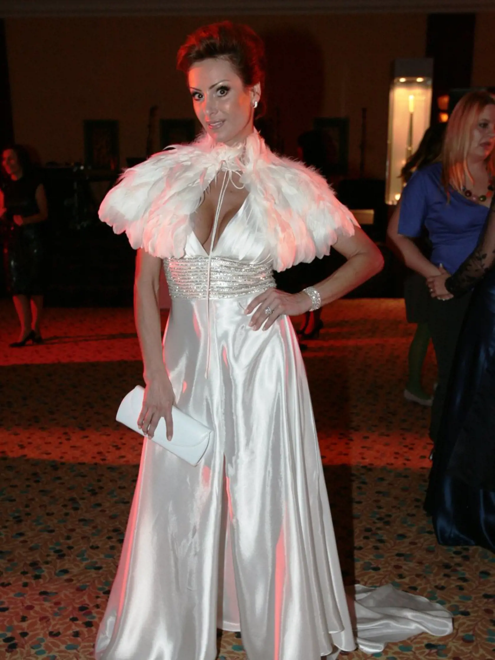 Zora Czoborová počas galavečera OTO 2008