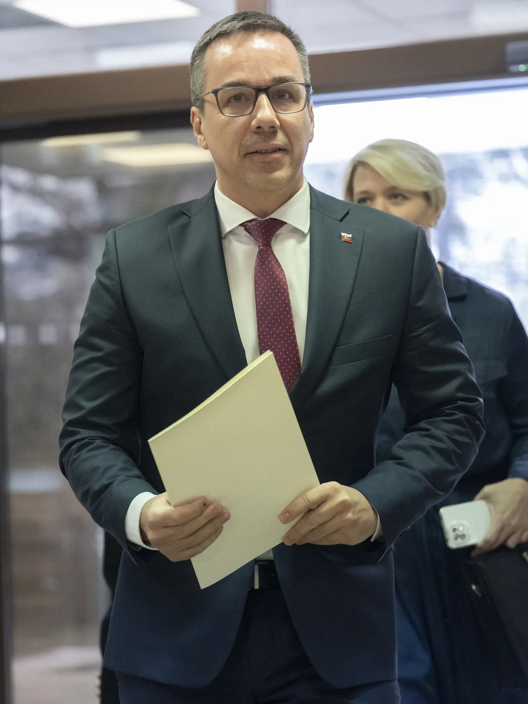 Na snímke minister práce, sociálnych vecí a rodiny SR Erik Tomáš (Hlas).