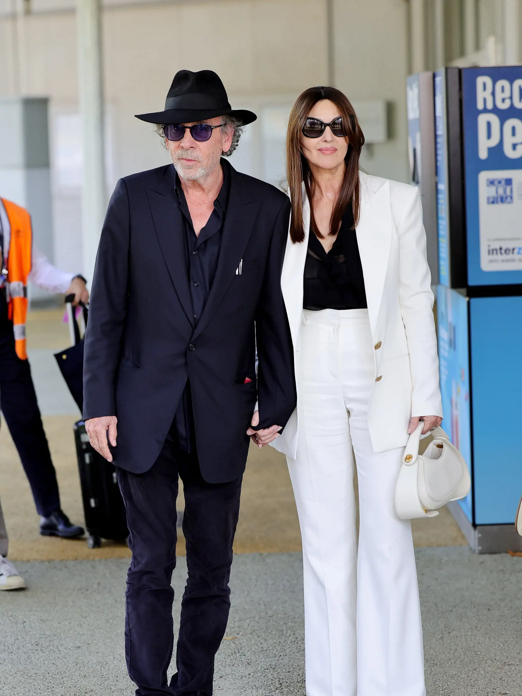 Tim Burton a Monica Bellucci