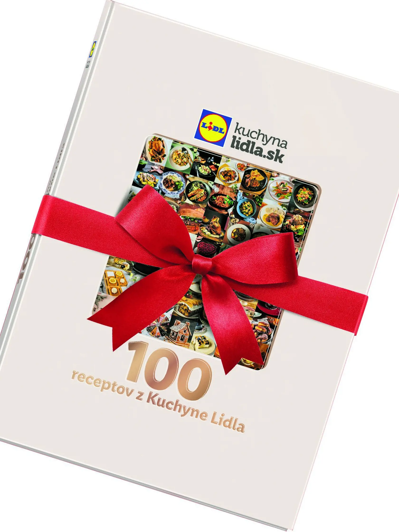 Knižná novinka 100 receptov z Kuchyne Lidla.