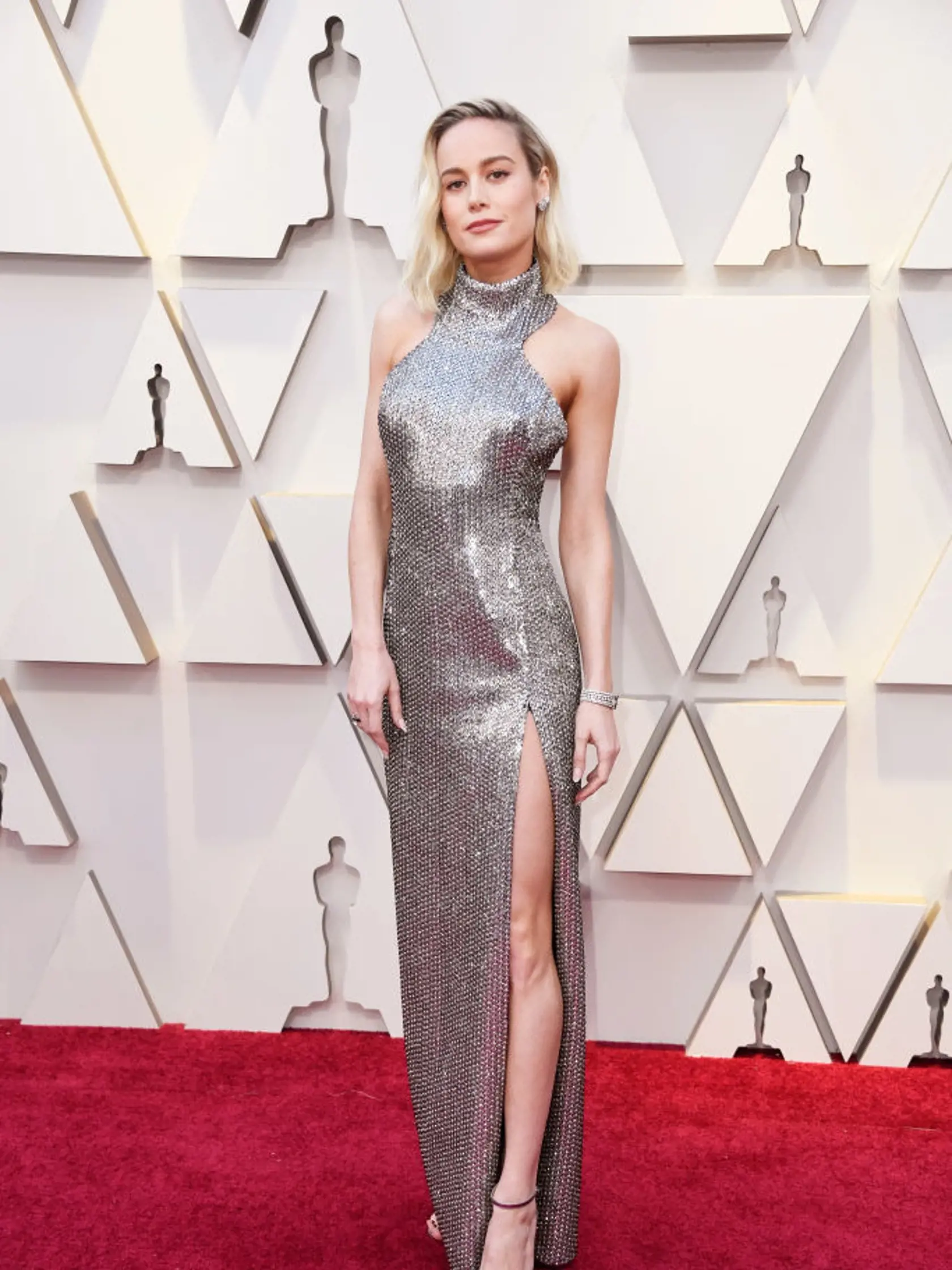 HOLLYWOOD, CALIFORNIA - FEBRUARY 24: Brie Larson attends the 91st Annual Academy Awards at Hollywood and Highland on February 24, 2019 in Hollywood, California. (Photo by Frazer Harrison/Getty Images)