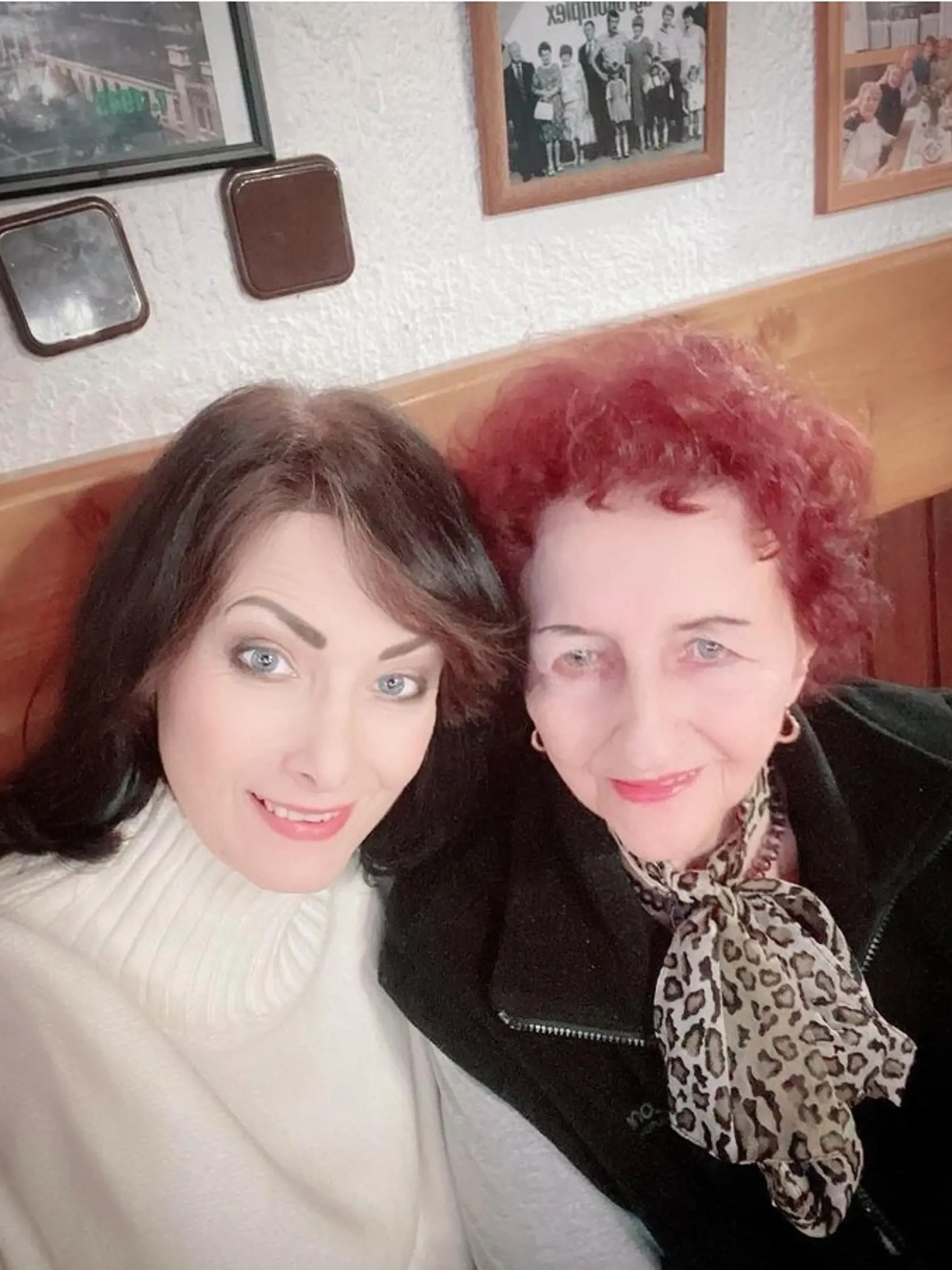 Daniela Šinkorová s mamou