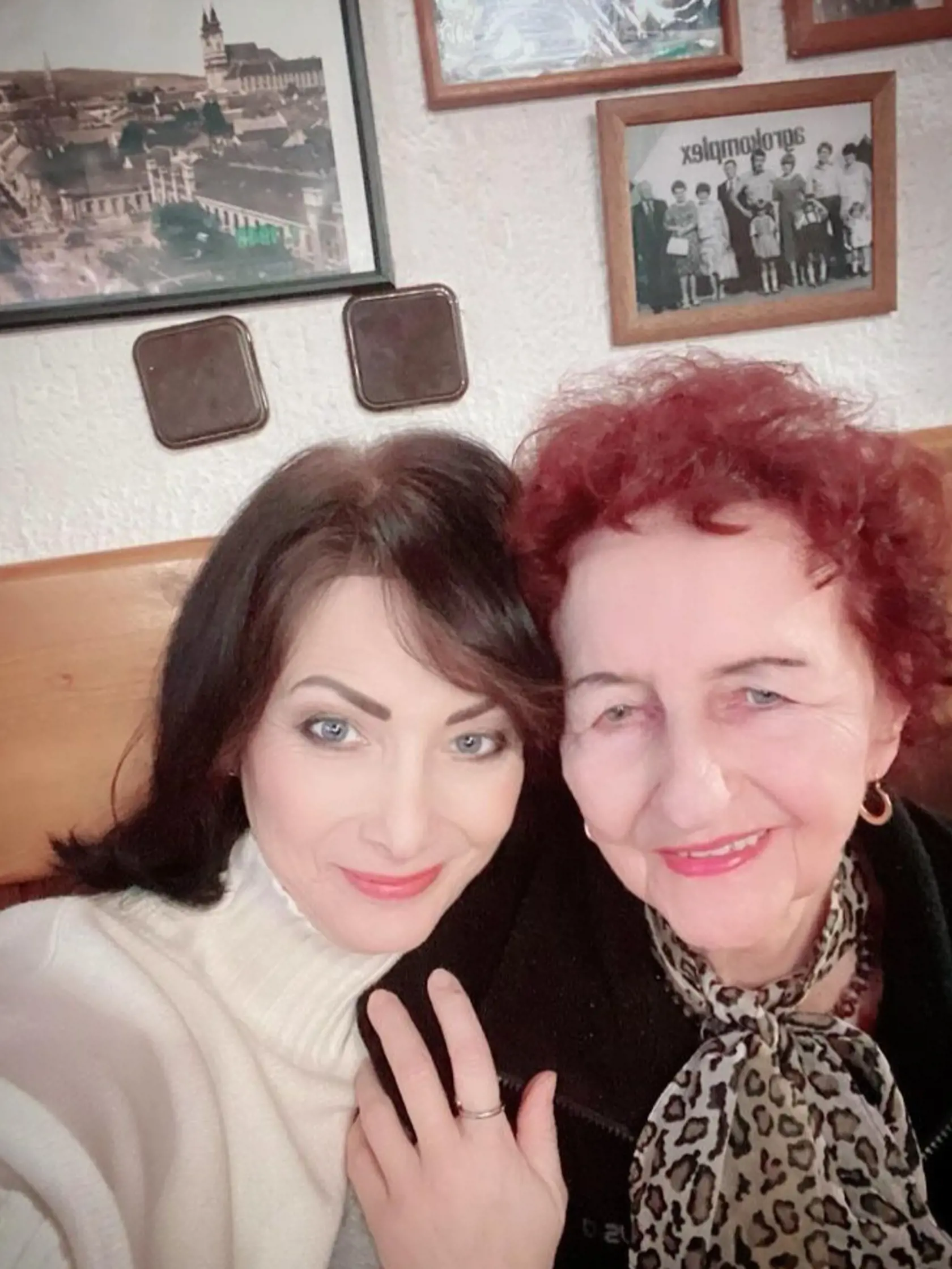 Daniela Šinkorová s mamou