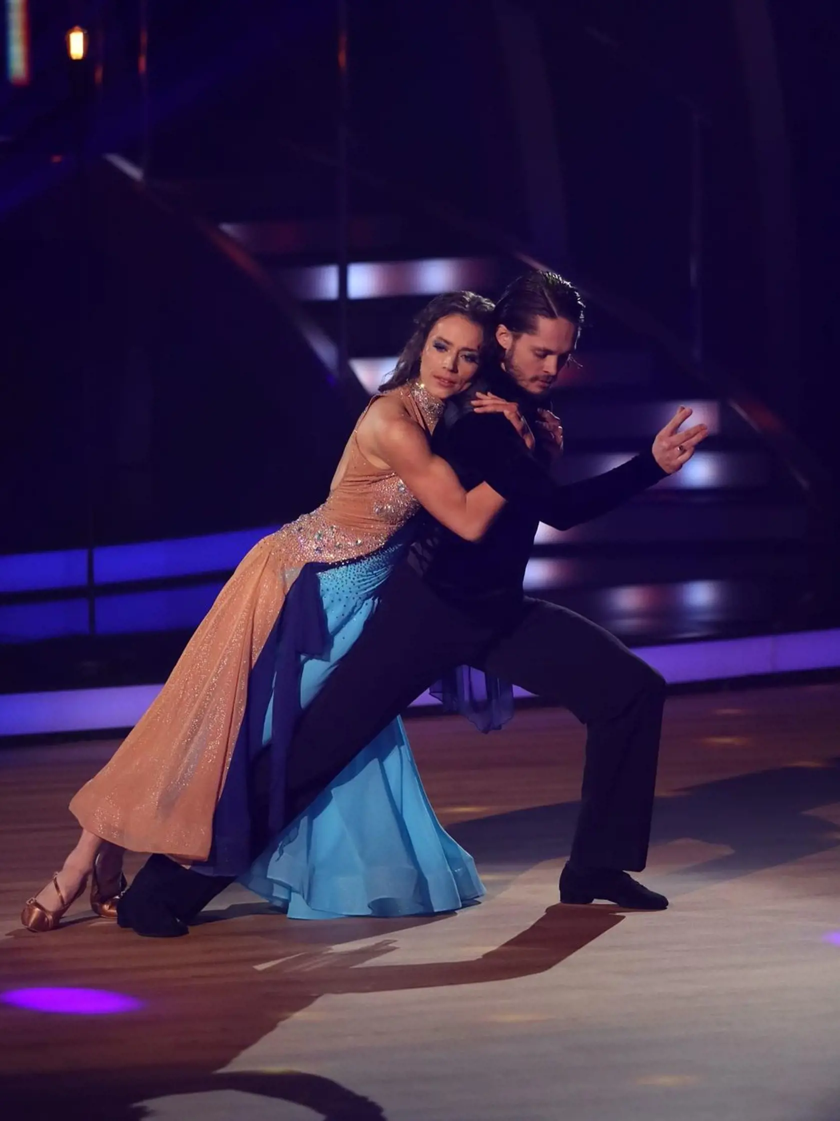 Gabika Marcinková a Matyáš Adamec predviedli krásny waltz.