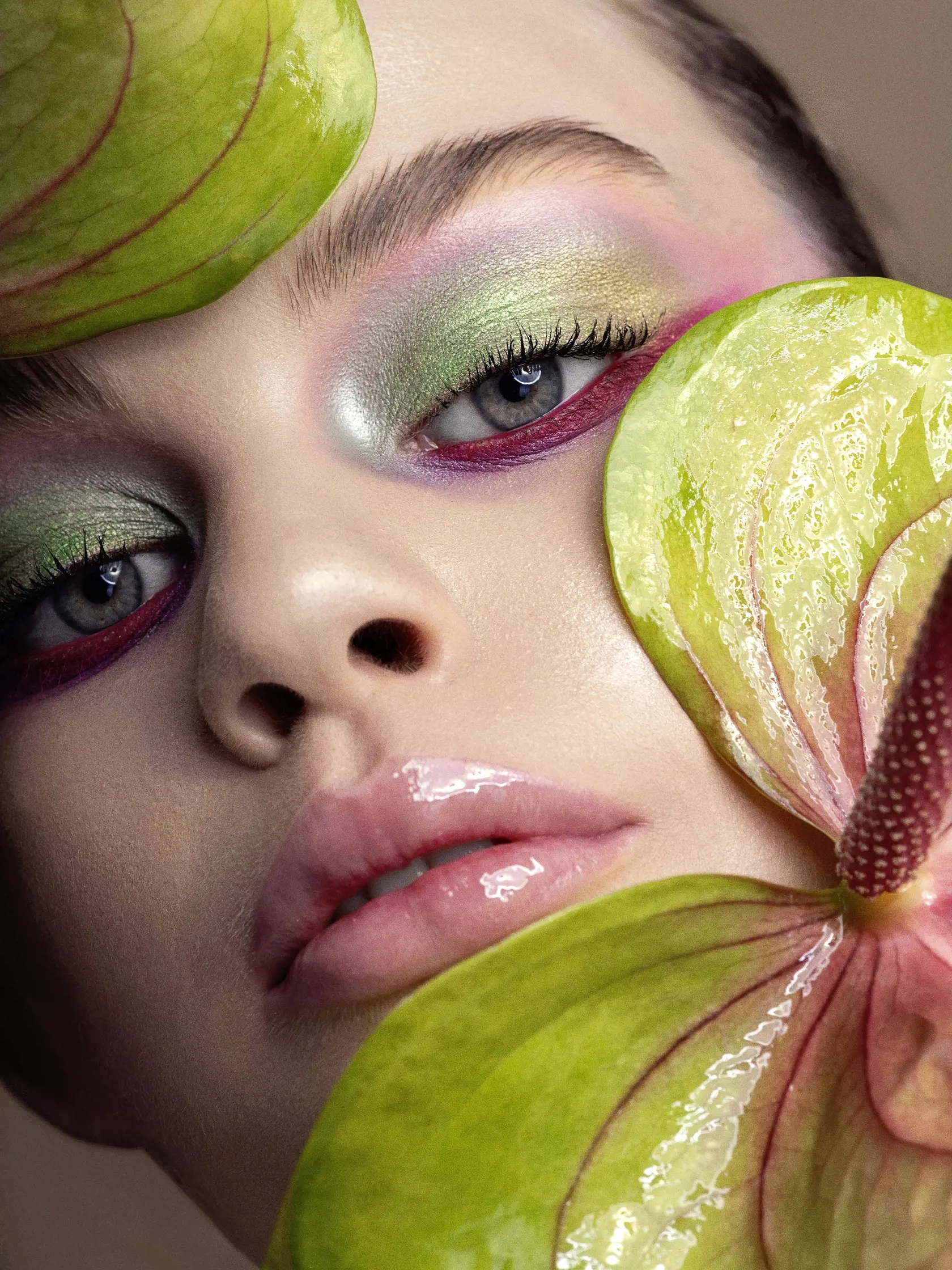 Beauty editorial pre časopis Eva