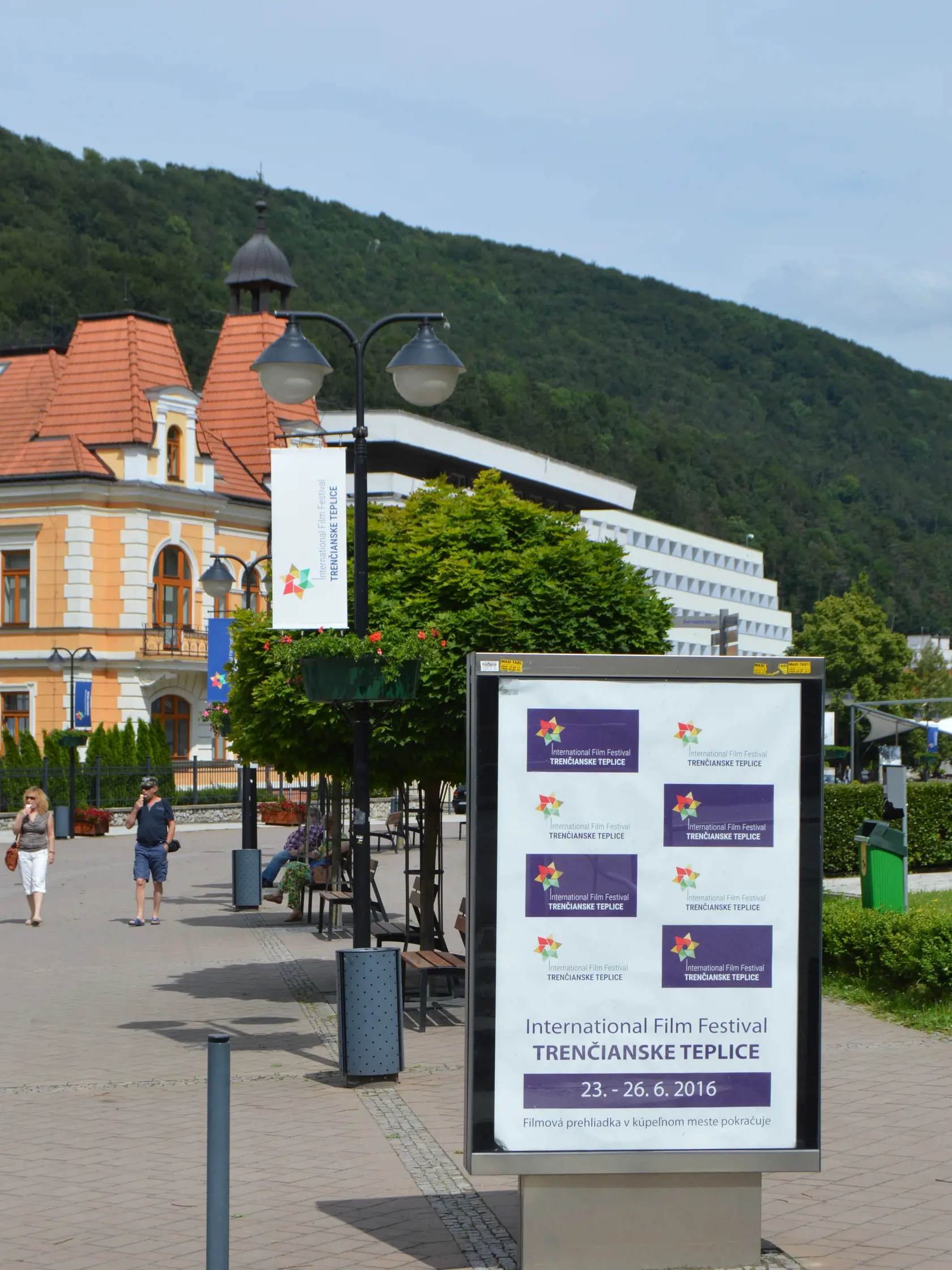 Trenčianske Teplice sú na festival už pripravené.