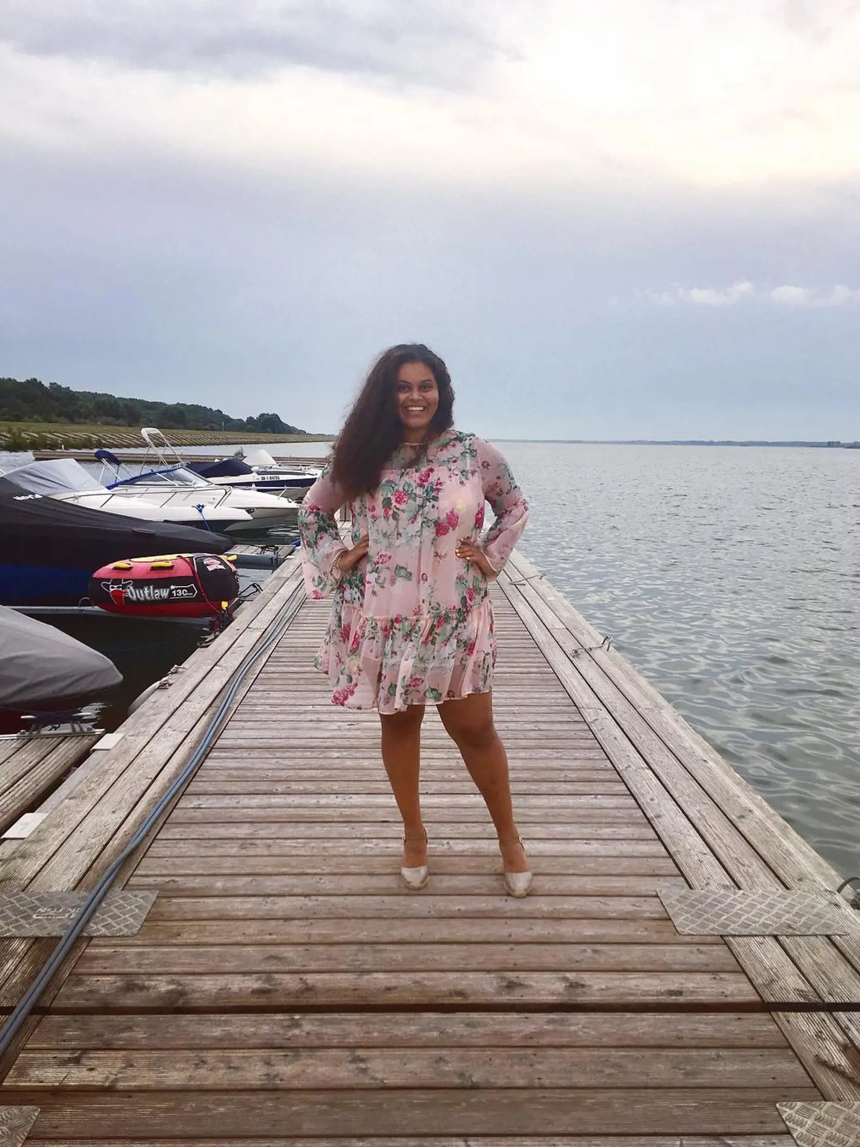 Anabela Mollová pred schudnutím.