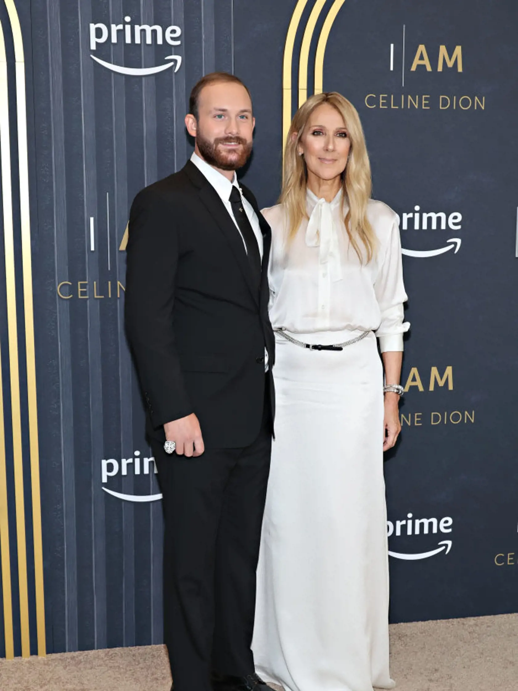 Céline Dion dorazila na preméru svojho životopisného filmu s najstarším synom René-Charlesom.