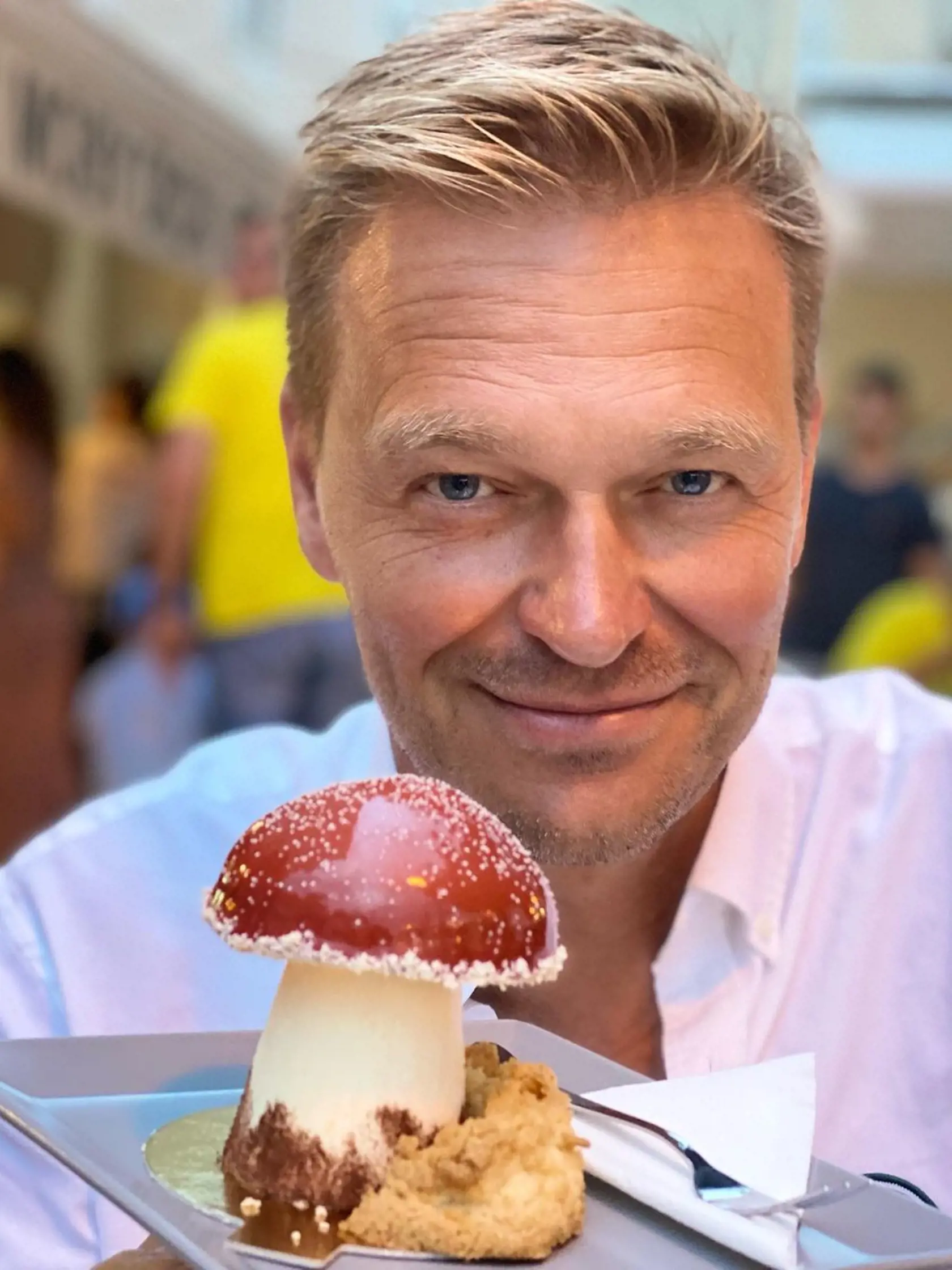 Dezert v podobe hríbiku!