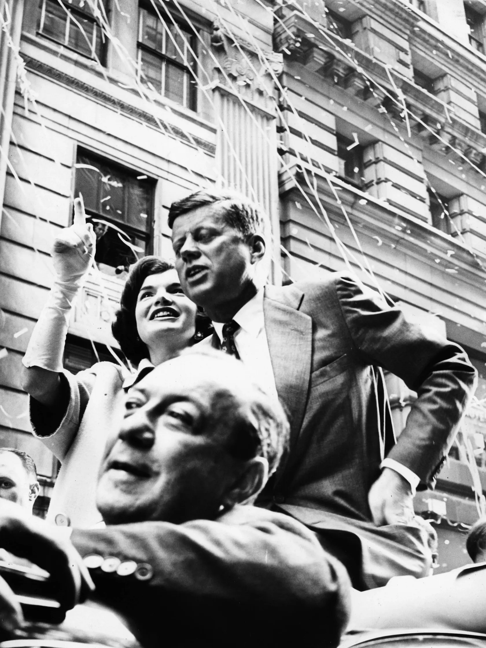 Prezident USA, John Fitzgerald Kennedy so svojou manželkou Jacqueline Kennedy.