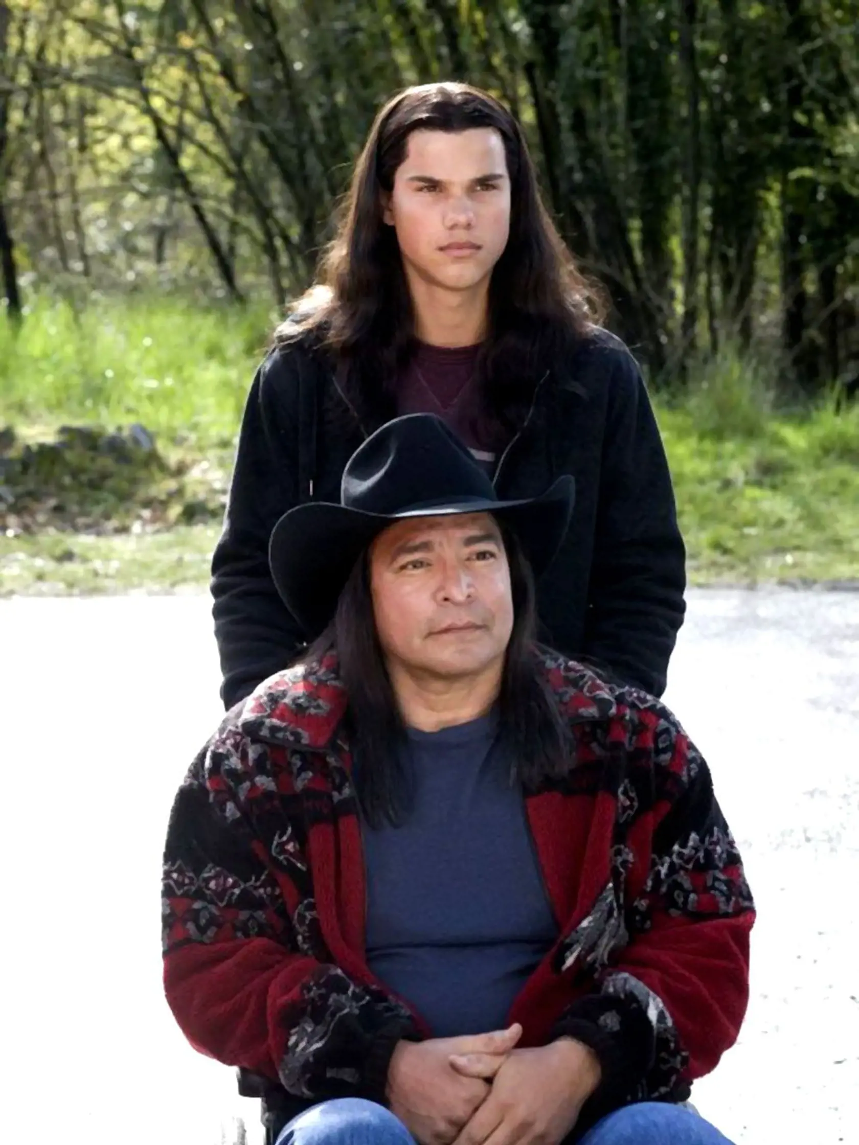 Taylor Lautner v prvej časti filmu Twilight (Súmrak). 