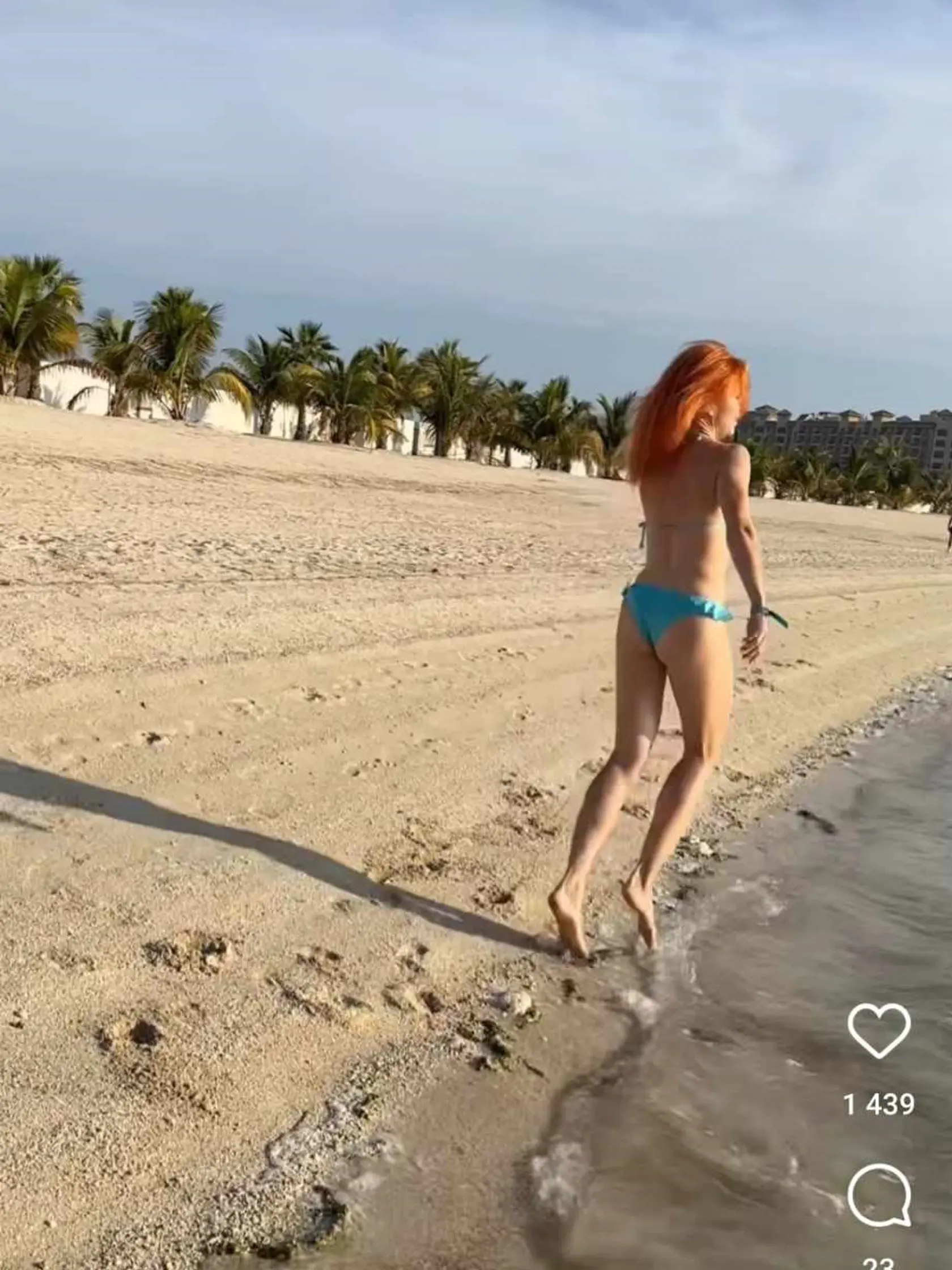 Takto si Helena užívala more a svoje nové telo.