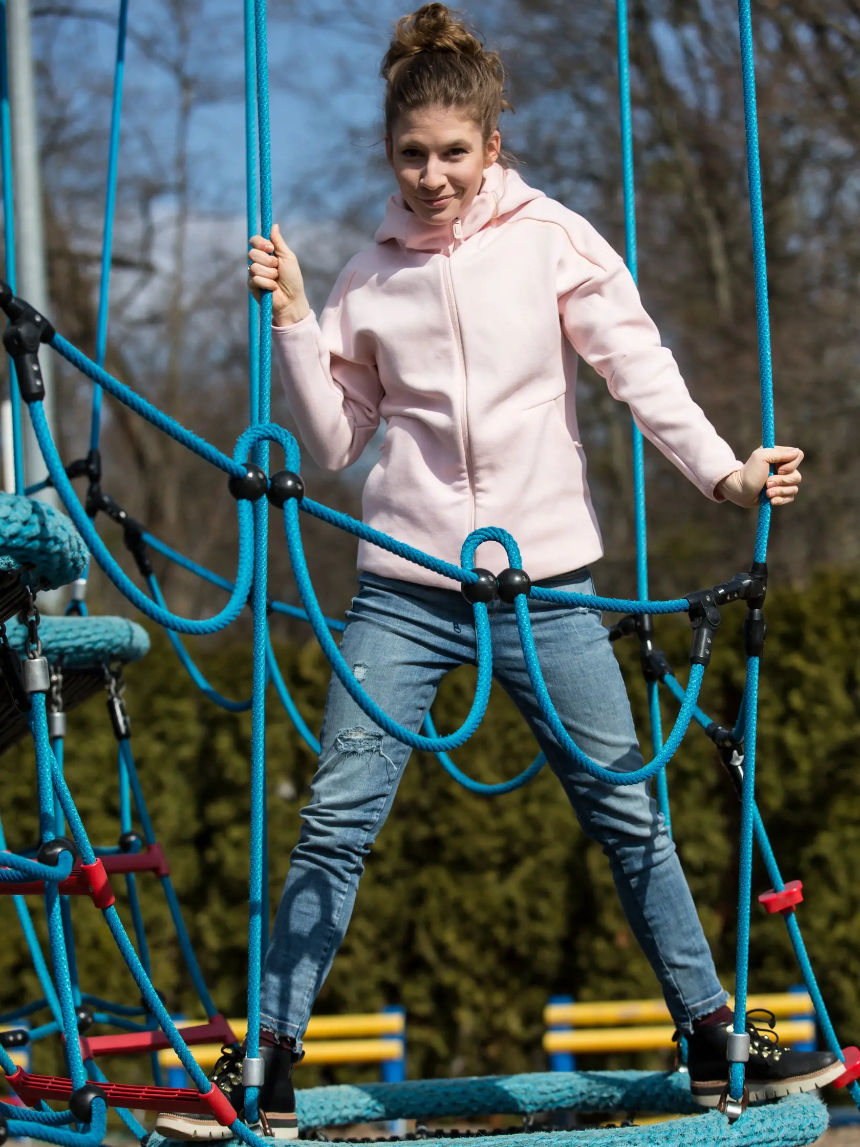 Seriálová herečka Jana Kovalčíková na fotke. Účinkuje v serialy Oteckovia.